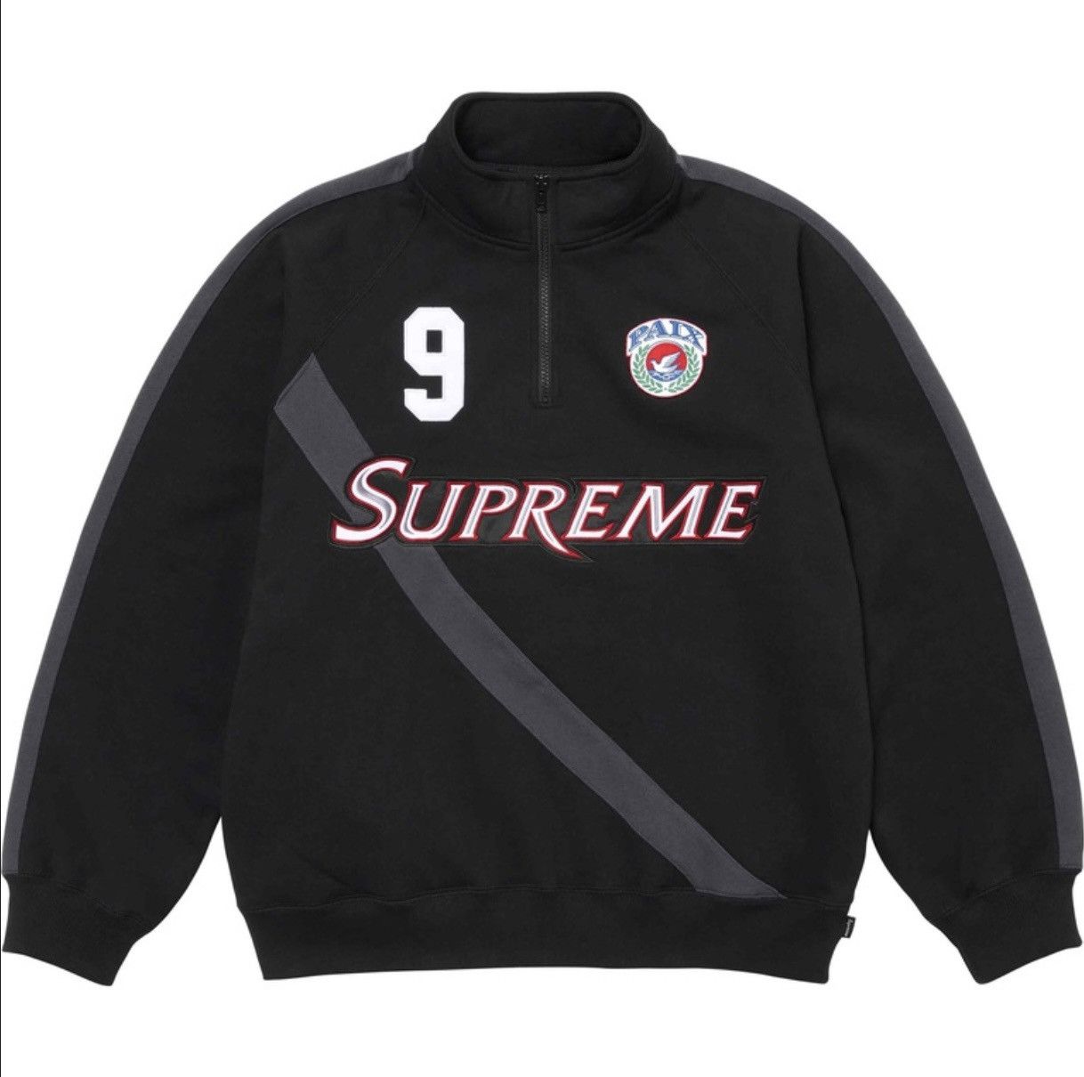 Supreme Supreme Equipe Half Zip Sweatshirt Size US M / EU 48-50 / 2 - 1 Thumbnail
