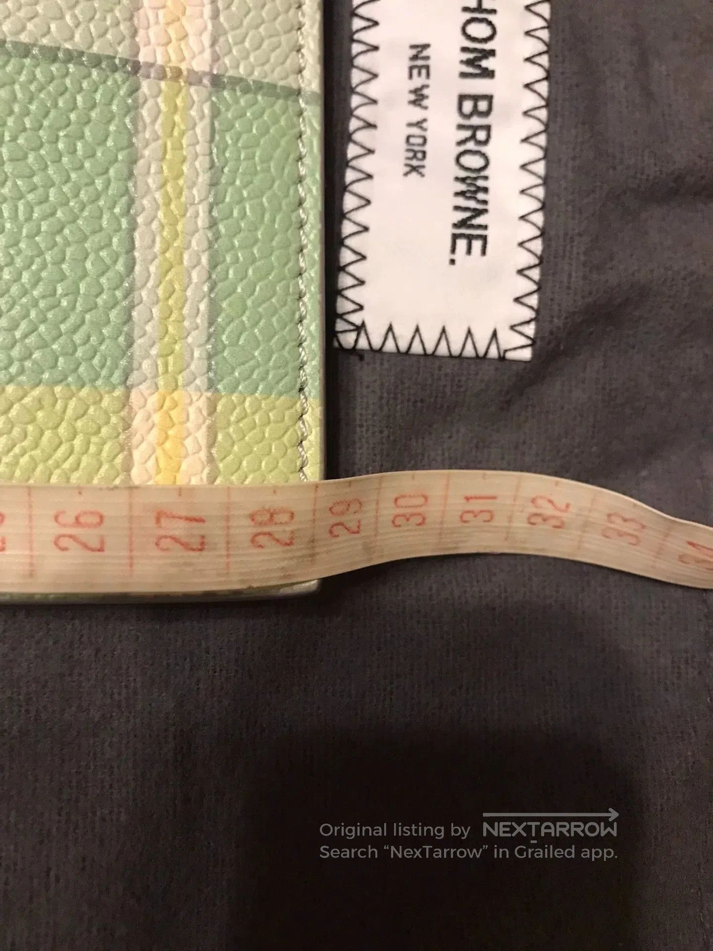 Thom Browne Thom Browne Checkered Leather Handbag. Size ONE SIZE - 5 Thumbnail