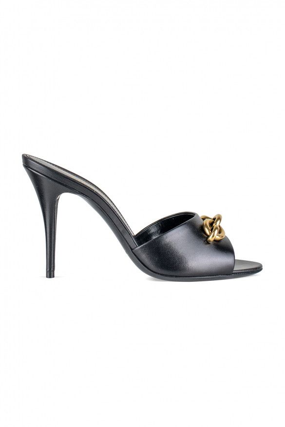 Saint Laurent Paris Mules Le Maillon Size US 6 / IT 36 - 1 Thumbnail