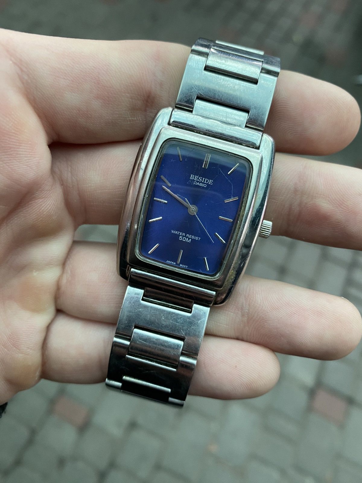 Casio Casio MTP-1135 Watch. Blue Dial. 50M. Vintage Analog Size ONE SIZE - 5 Thumbnail