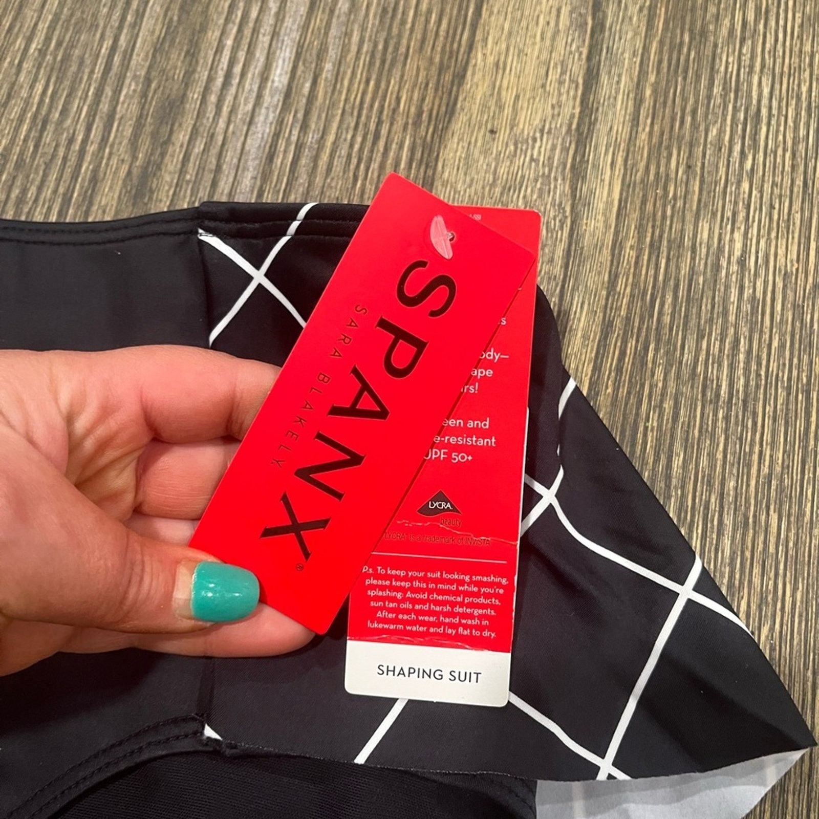 Spanx NWT Spanx Womens Flirty Skirted Swim Mid Rise Black Size 8 Size ONE SIZE - 3 Thumbnail