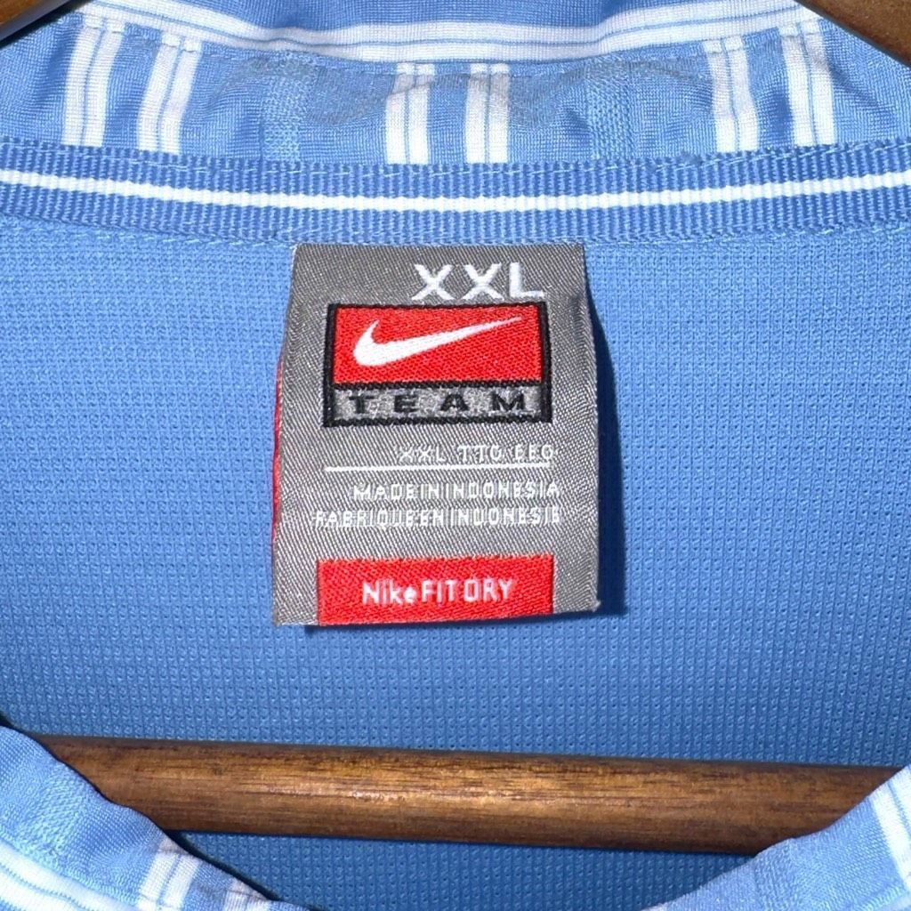 Nike UNC University of North Carolina Nike Golf Dri Fit Golf Polo Shirt Size XXL Size US XXL / EU 58 / 5 - 2 Thumbnail