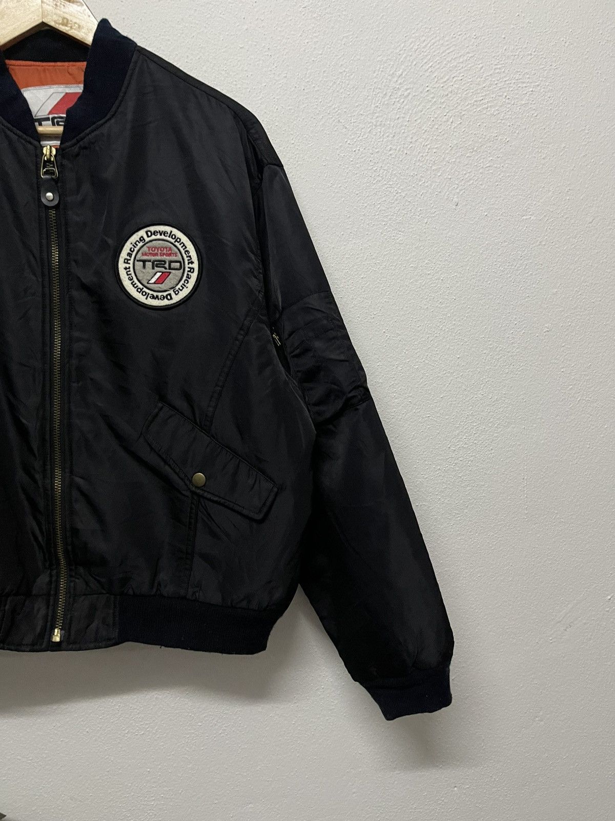 90s TOYOTA TRD RACING BOMBER JACKET TYPE MA-1