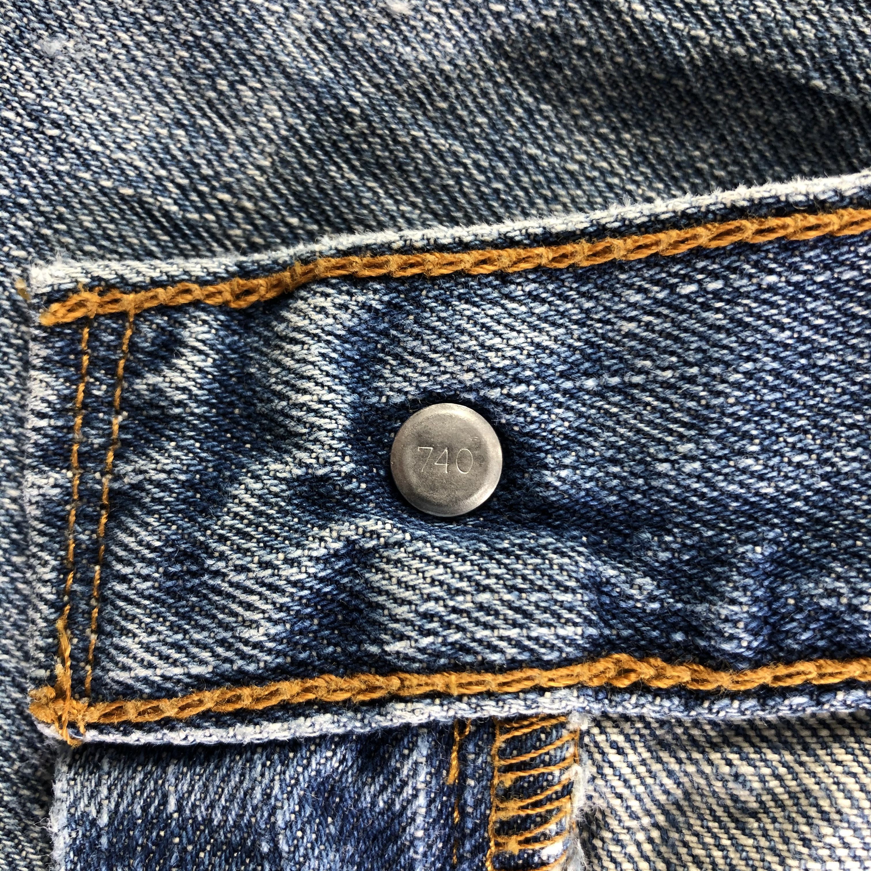 Levi's Vintage Blue Wash Levis 527 Jeans-J3460 Size US 34 / EU 50 - 9 Thumbnail