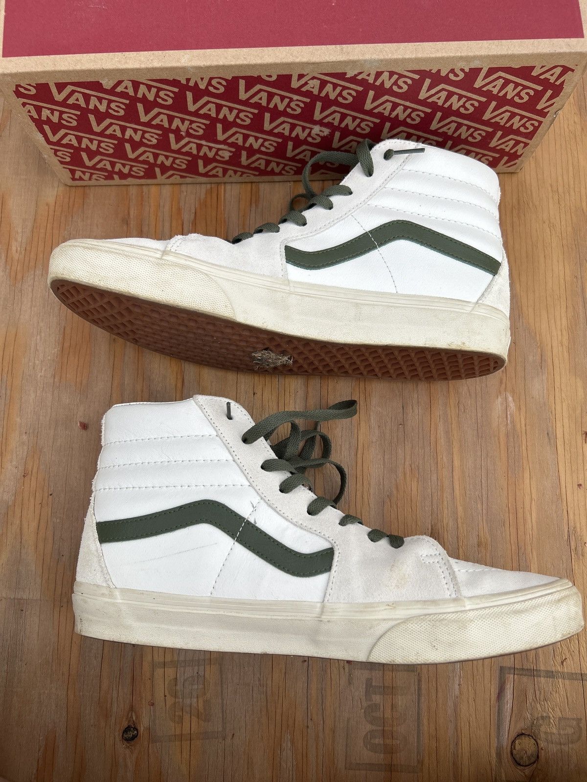 Vans Sk8-hi vintage pop marshmallow Size US 11 / EU 44 - 2 Thumbnail