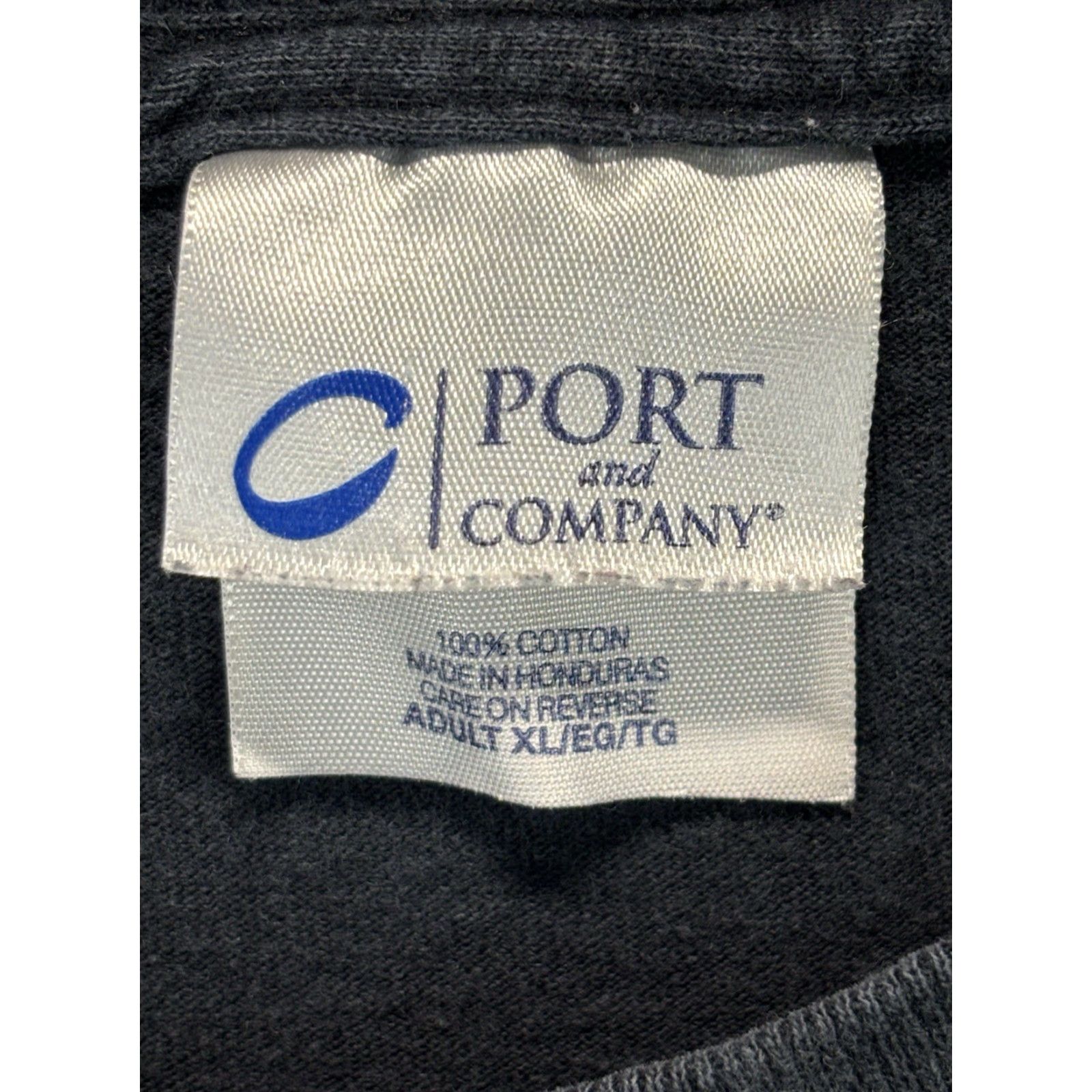 Port & Company VINTAGE Marco Tools T-Shirt Crew Neck Short Sleeve Graphic Print Black XL Men’s Port & Company Grunge 90s Y2K Size US XL / EU 56 / 4 - 6 Thumbnail