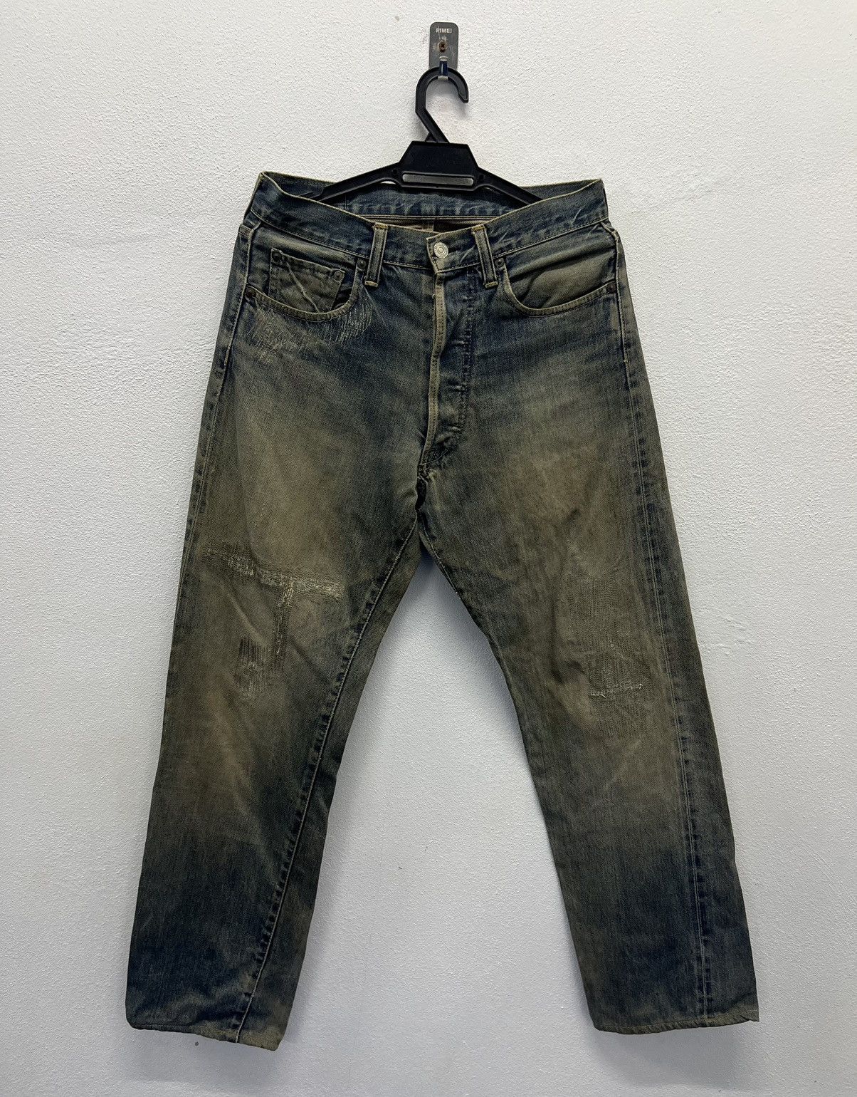 Japanese Brand × Vintage VINTAGE BASIC DENIME CLOTHING DENIM PANTS Size US 30 / EU 46 - 1 Thumbnail