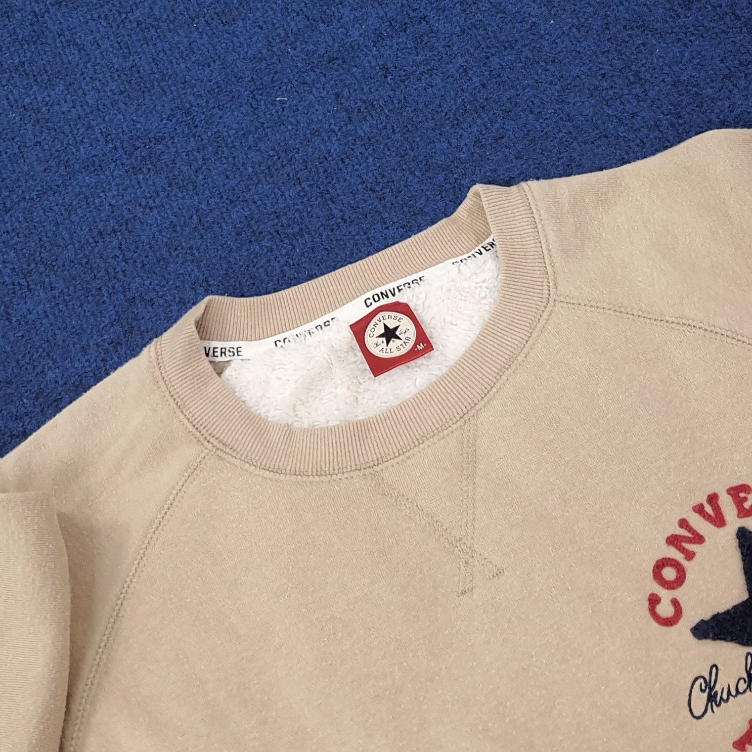 Converse Vintage Converse All Star Chuck Taylor Sweatshirt C245N22 Size US M / EU 48-50 / 2 - 5 Thumbnail