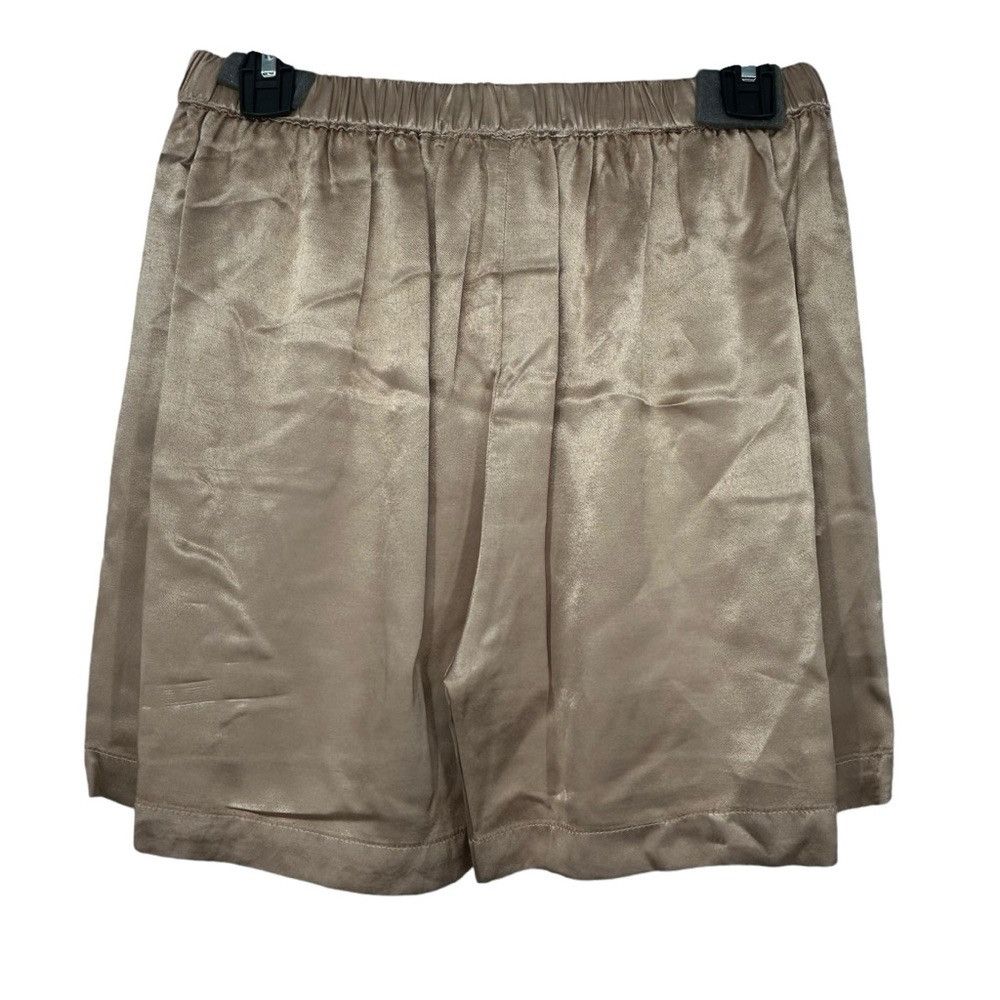 Enza Costa ENZA COSTA SATIN BERMUDA SHORT WITH POCKETS DAY TO DATE Size 25" / US 0 / IT 36 - 5 Thumbnail