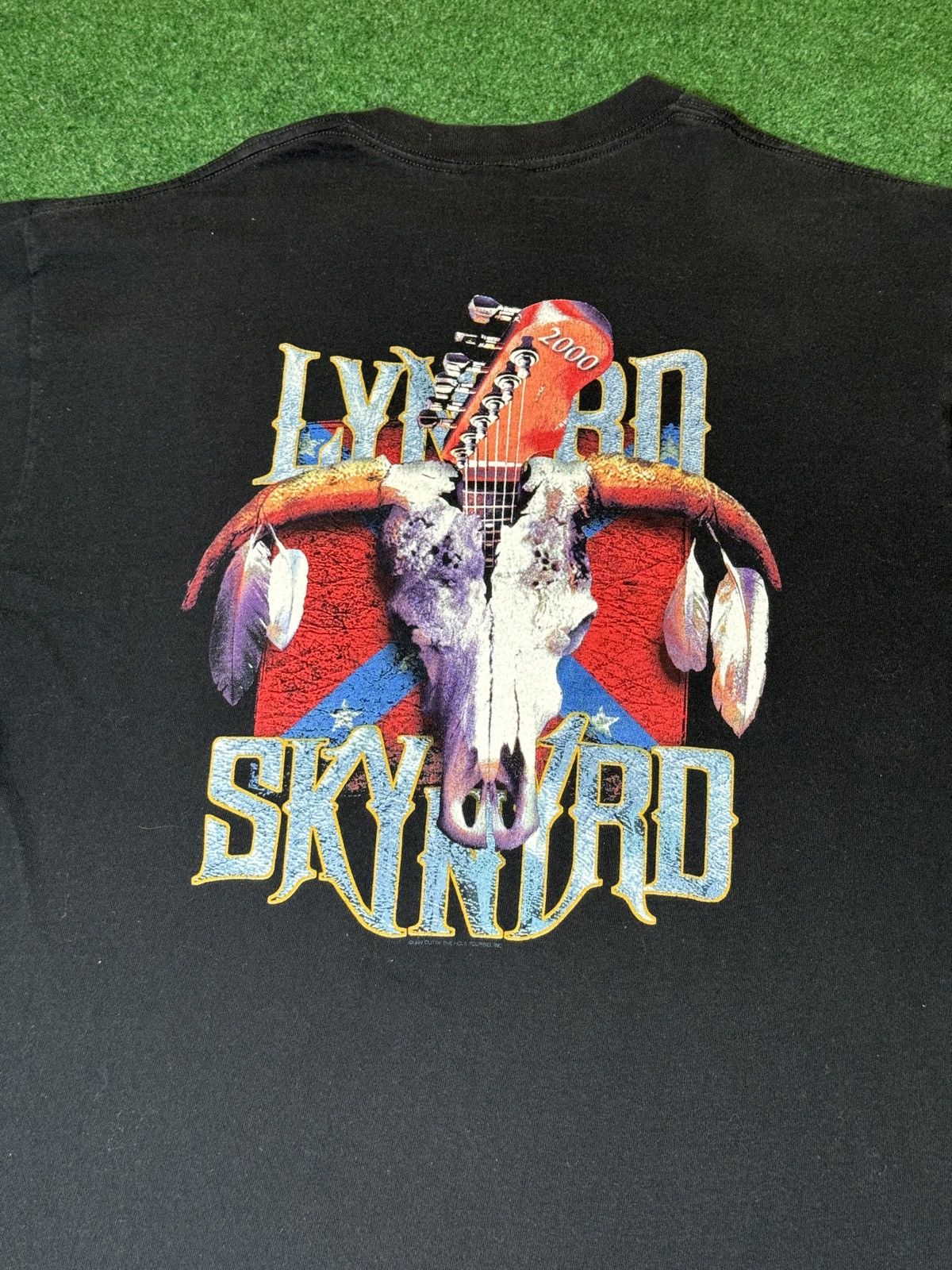 Band Tees × Vintage Vintage 90s Y2K Lynyrd Skynyrd Mens Large Band Tour T Shirt Size US L / EU 52-54 / 3 - 4 Thumbnail