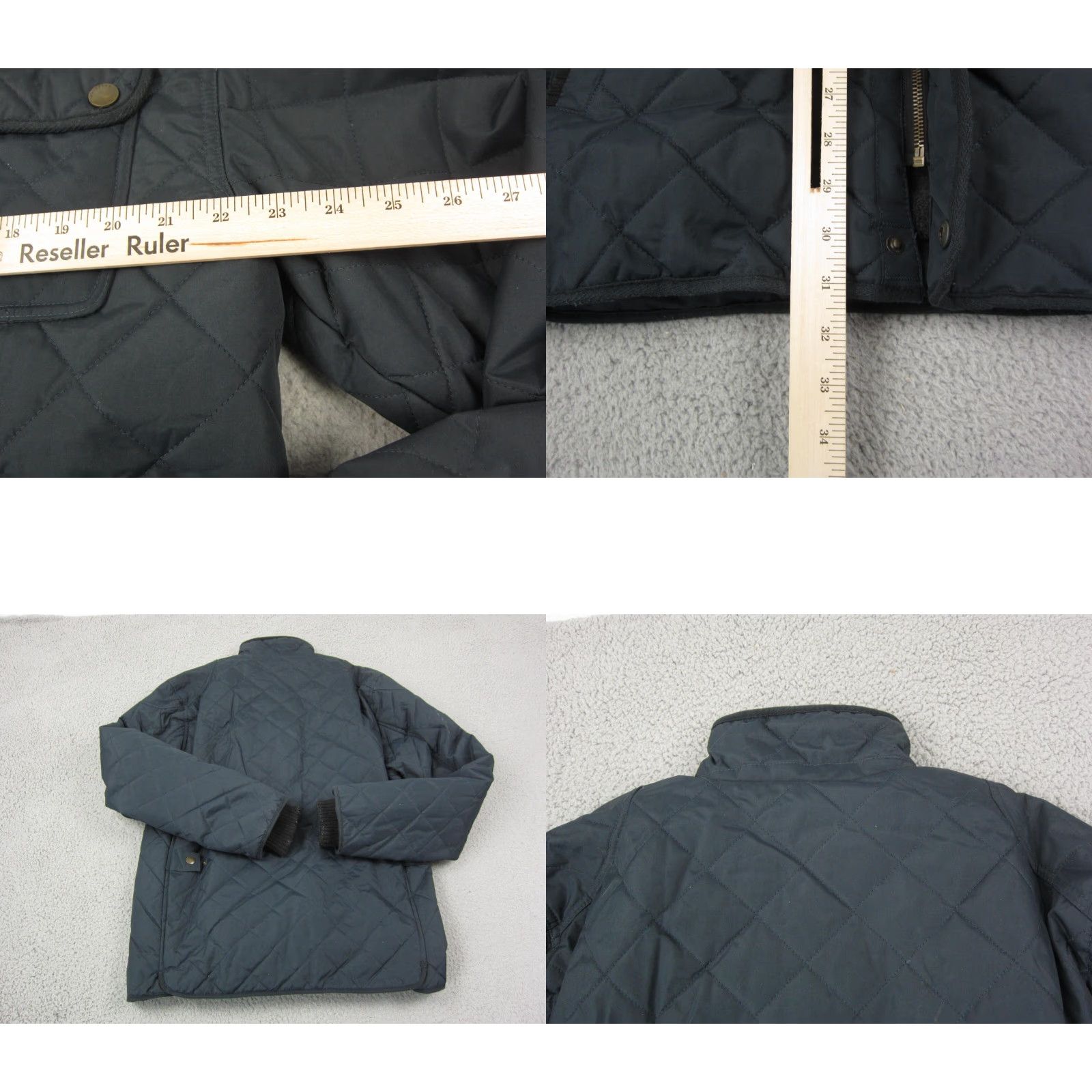 Whistles VINTAGE J. Whistler Jacket Bomber Jacket XL Blue Quilted Lined Zip Up Mens Big & Tall USA Logo 90s Size US XL / EU 56 / 4 - 9 Thumbnail