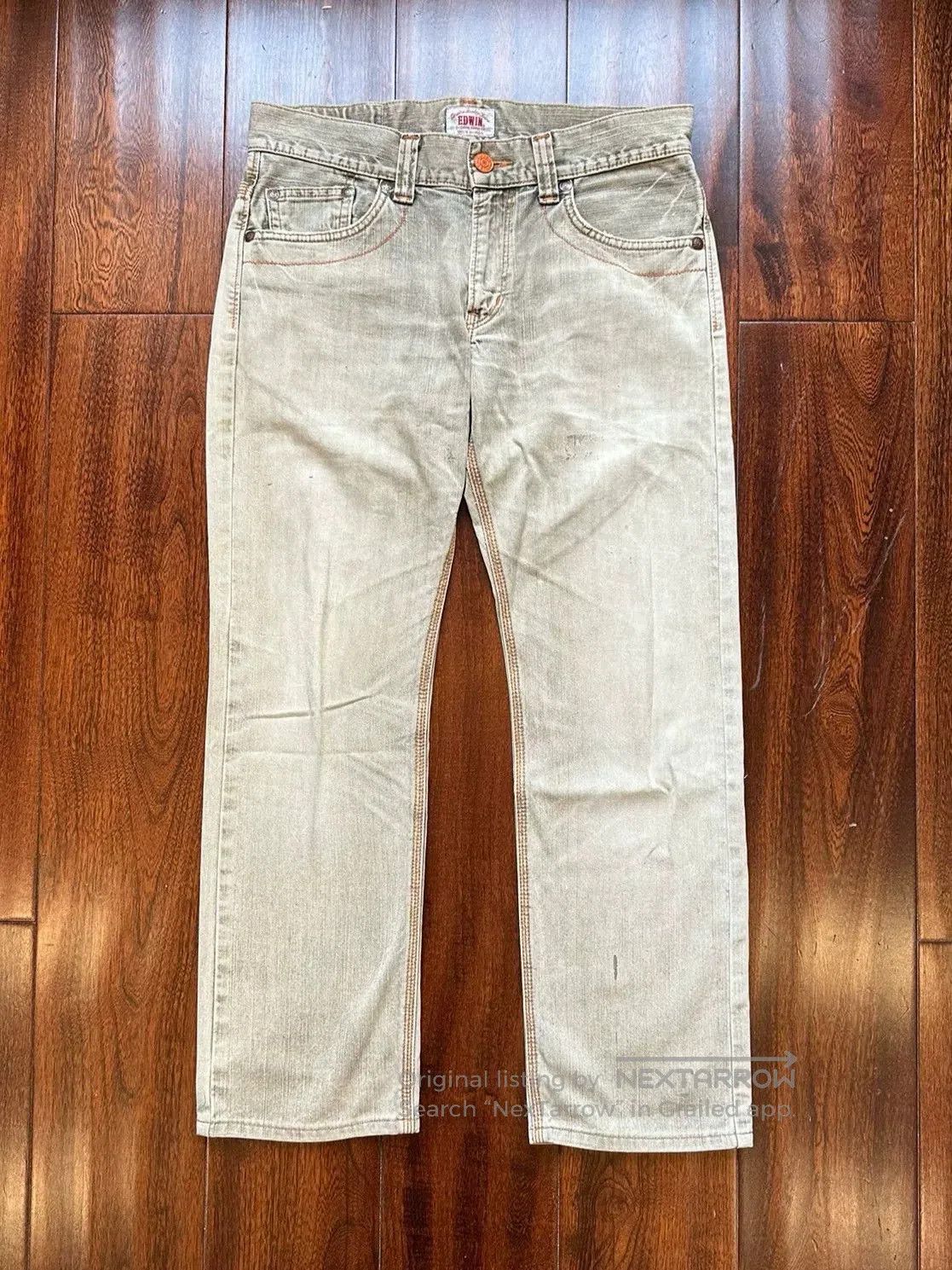 Vintage Vintage EDWIN Jeans. Size US 34 / EU 50 - 1 Thumbnail