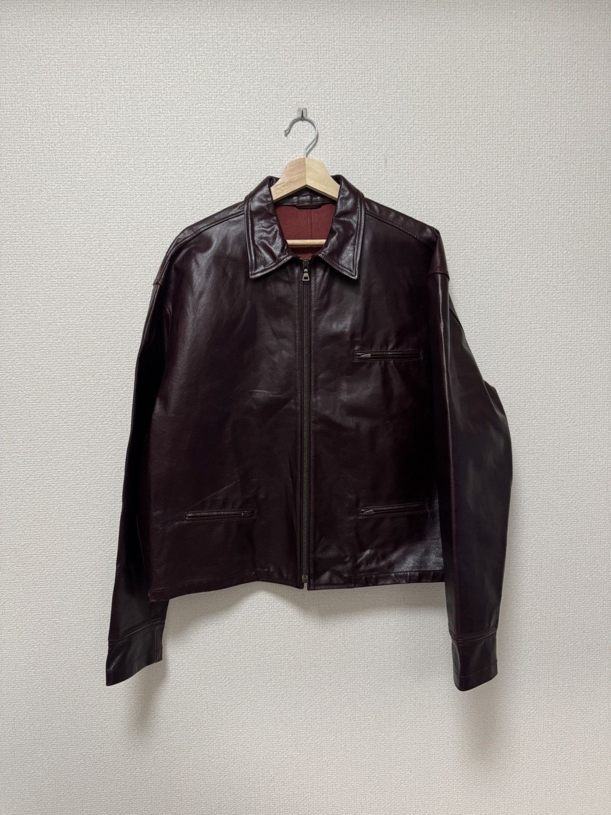 Men's Jil Sander Leather Jackets | Grailed