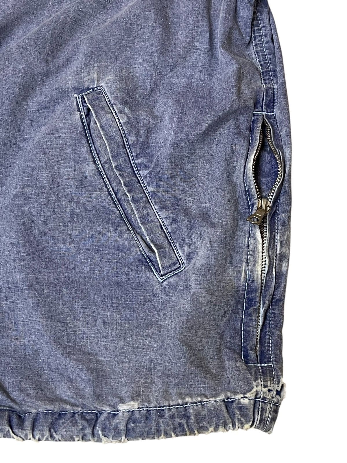 Nigel Cabourn Vintage 90s NIGEL CABOURN riri zipper distressed jacket Size US L / EU 52-54 / 3 - 10 Thumbnail
