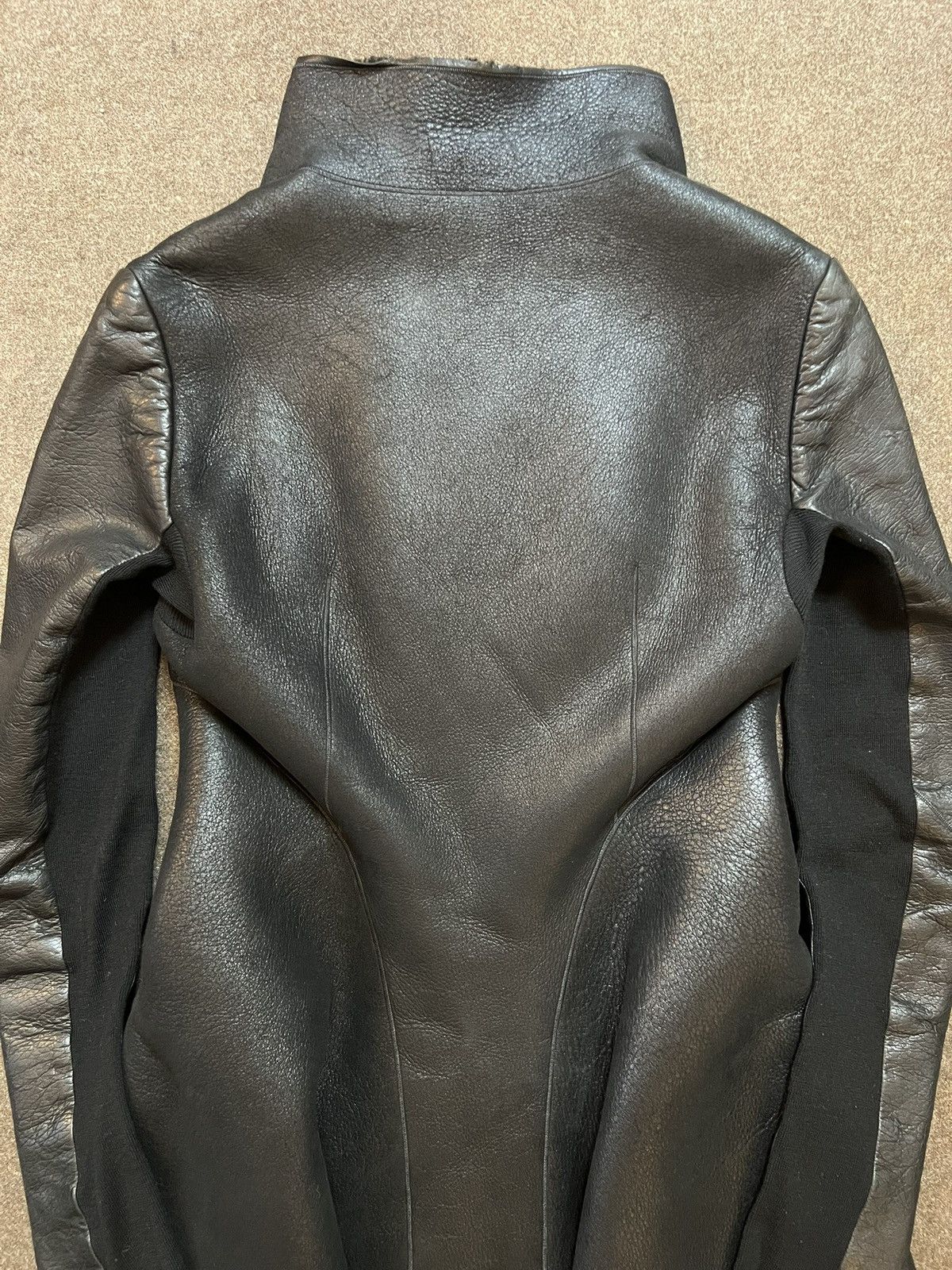 Rick Owens Rick Owens FW08 Shearling Leather Jacket Size M / US 6-8 / IT 42-44 - 10 Thumbnail
