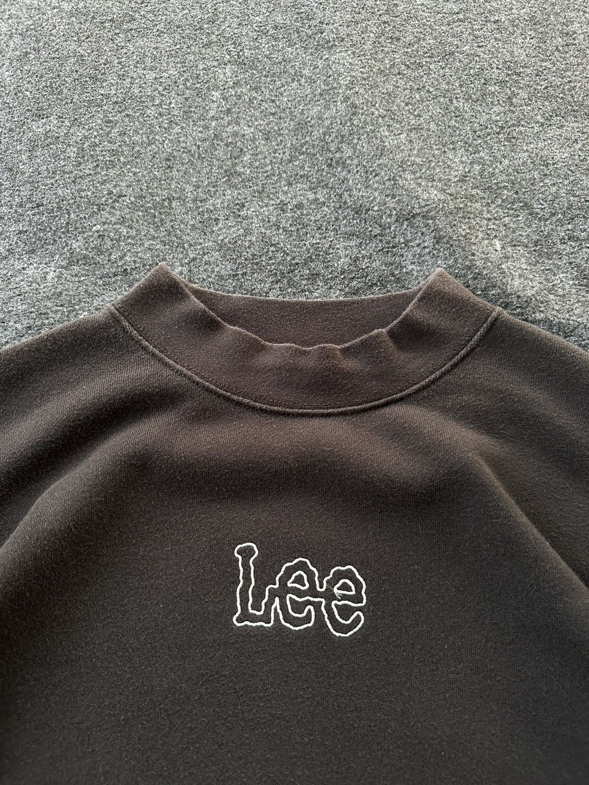 Lee × Vintage Vintage Lee Center Logo Sunfaded Crewneck Z39 Size US M / EU 48-50 / 2 - 3 Thumbnail