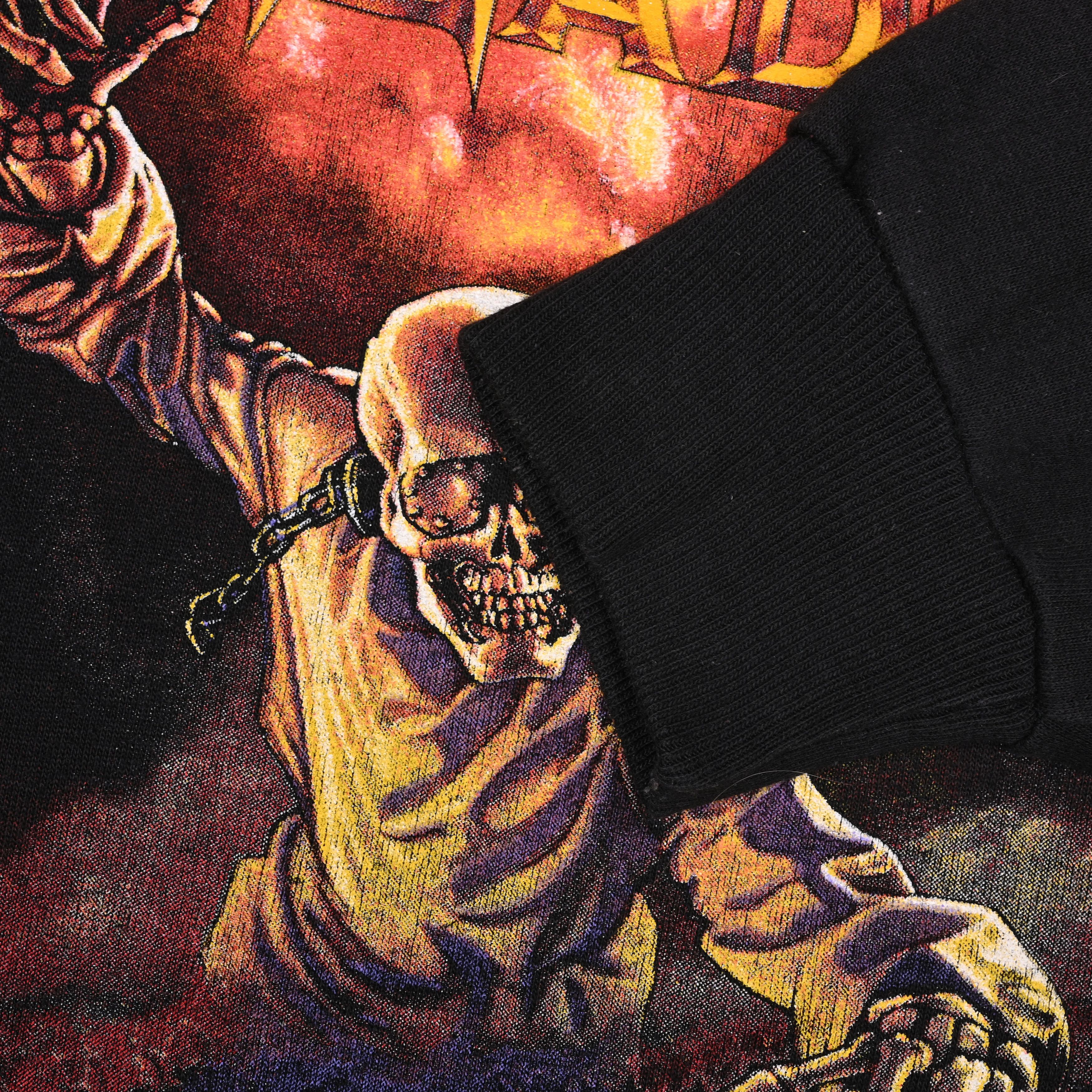 Megadeth × Vintage Vintage Megadeth 1987 Sweatshirt Size US L / EU 52-54 / 3 - 4 Thumbnail