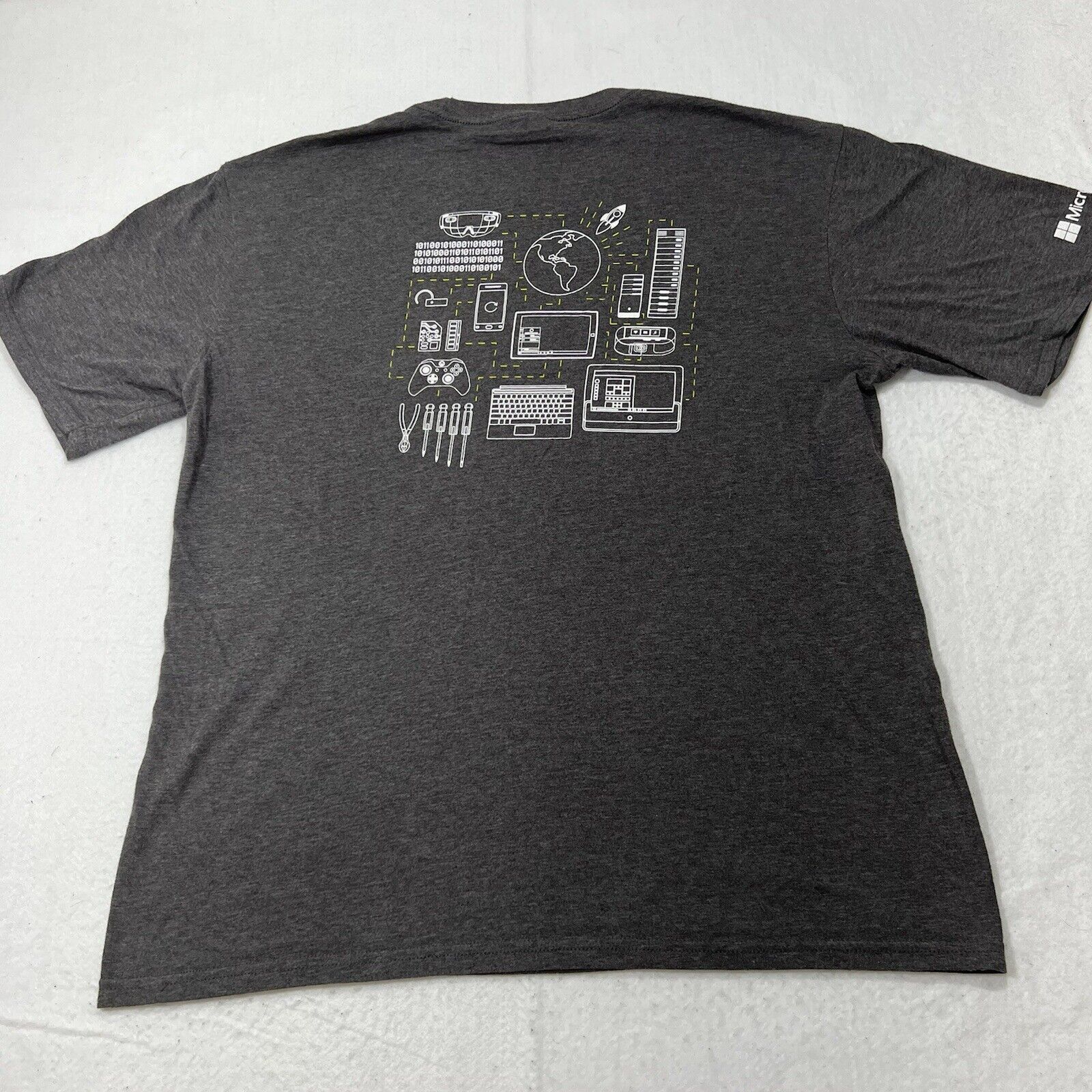 Other Microsoft Corporation Intern Short Sleeve Graphic T Shirt Size US L / EU 52-54 / 3 - 10 Thumbnail