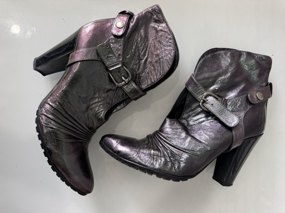 Manolo Blahnik Leather Shoes Chameleon Size 39 Manolo Blahnik Size US 8 / IT 38 - 1 Thumbnail