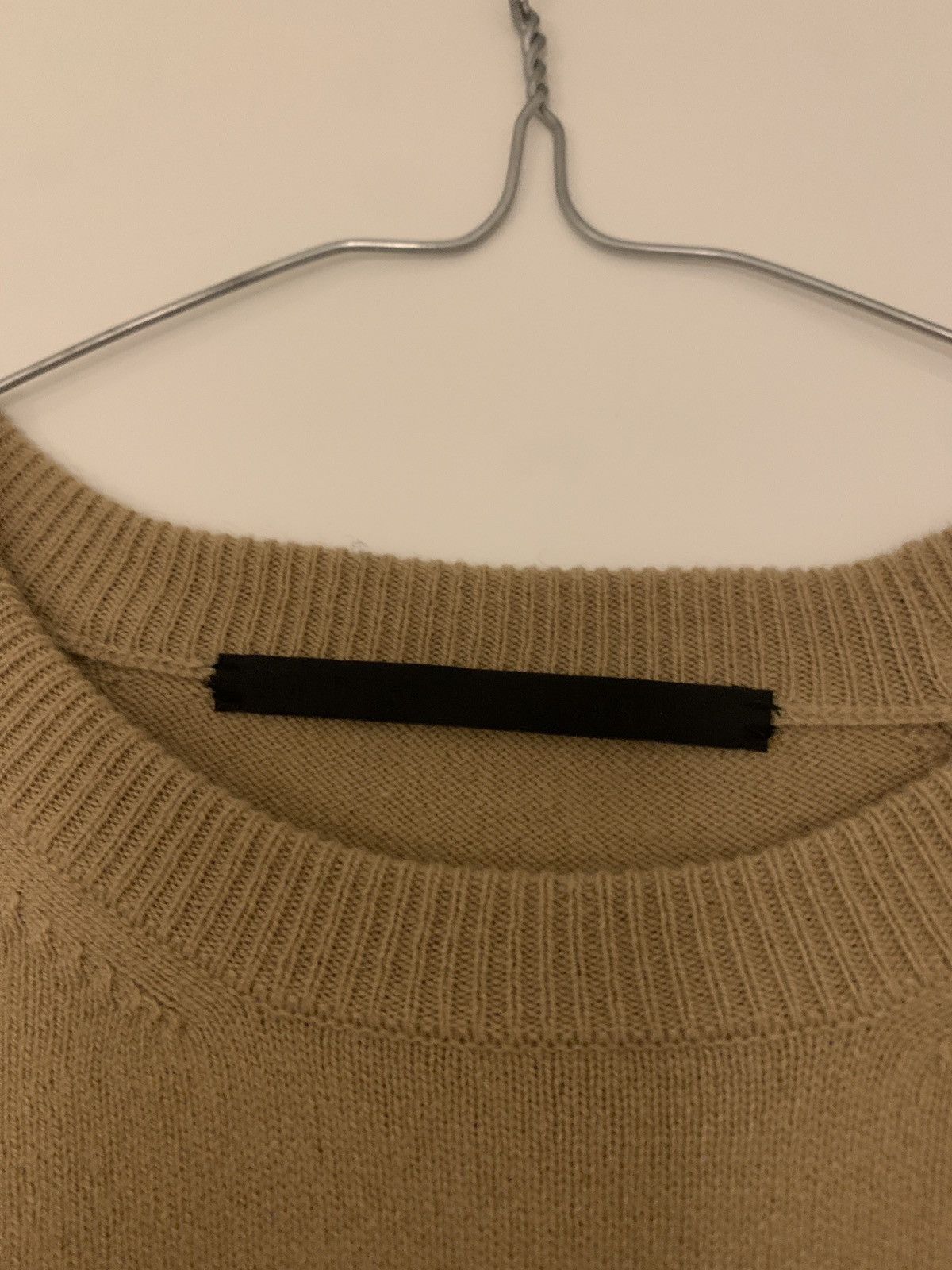 Haider Ackermann Camel round neck sweater Size US L / EU 52-54 / 3 - 3 Thumbnail