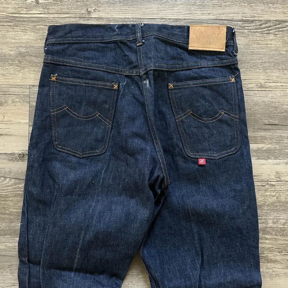 JCPenney Vintage 70s Tuff Nut Dark Wash Denim Jeans Size 32X31 Size US 32 / EU 48 - 2 Thumbnail