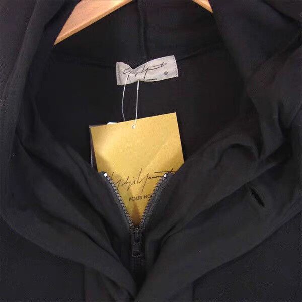 Yohji Yamamoto yohji yamamoto Wool-Cotton Blend Cape Coat K11 Size US L / EU 52-54 / 3 - 3 Thumbnail