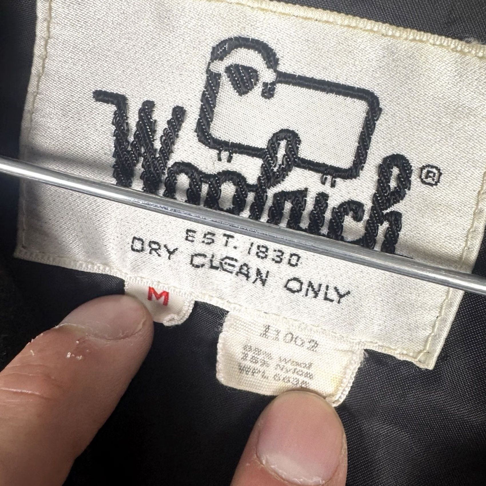 Vintage VINTAGE Woolrich Jacket Women M Shirt Shacket Cargo Pocket Wool Tartan Plaid 90s Size M / US 6-8 / IT 42-44 - 5 Thumbnail