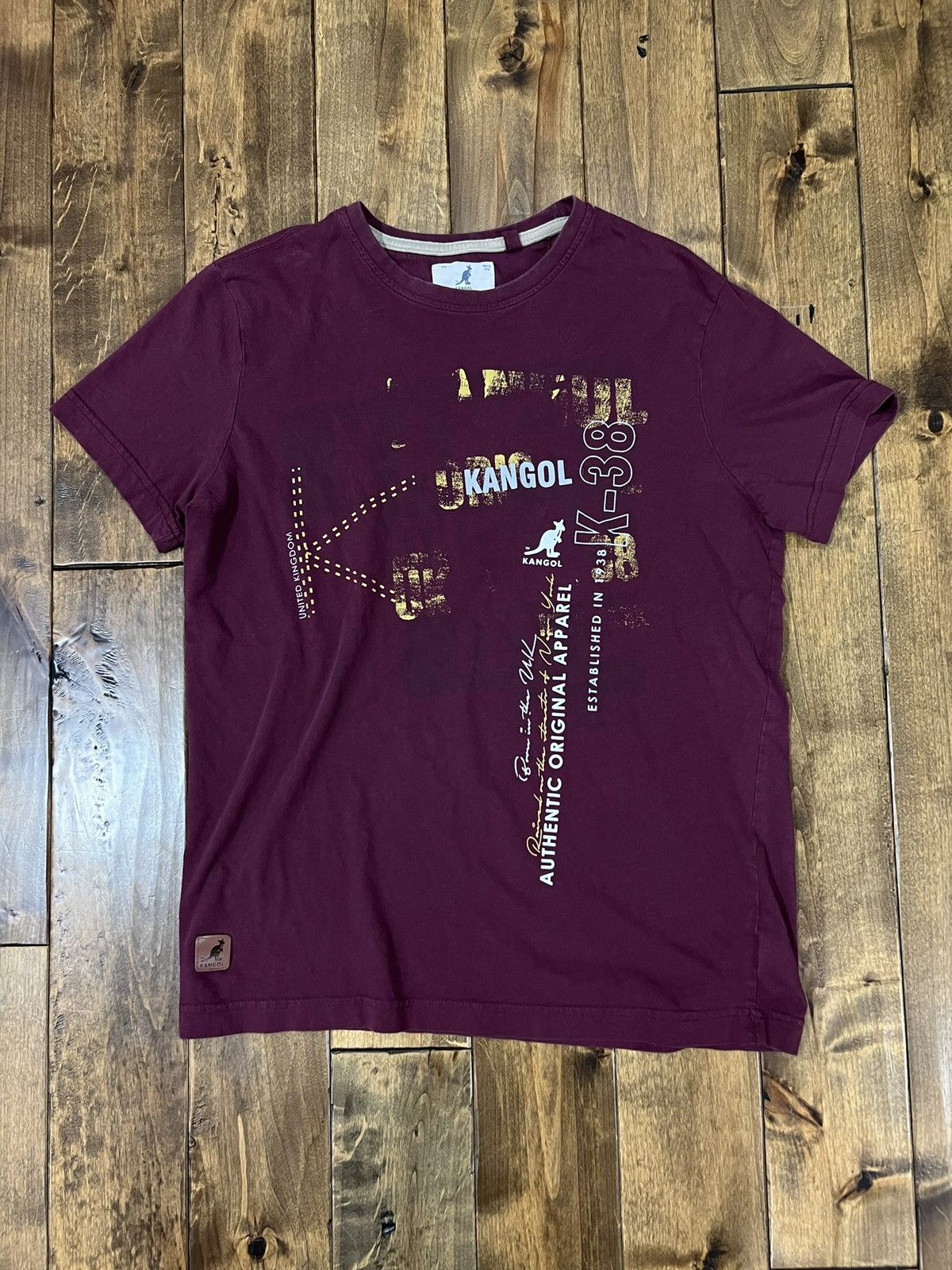 Kangol Kangol Cotton UK tee Size US S / EU 44-46 / 1 - 1 Thumbnail