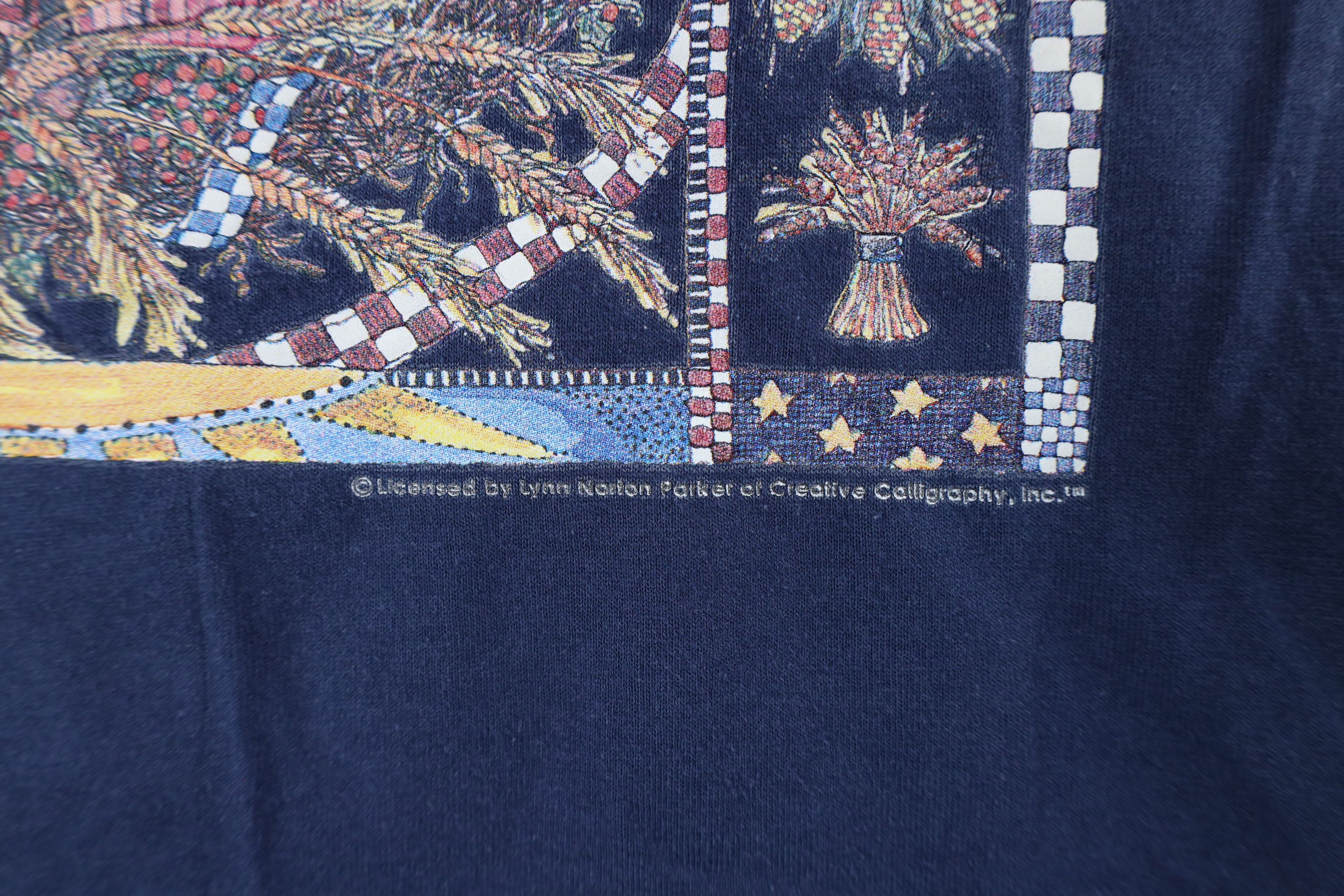 Vintage Vintage 90s Country Primitive Farmhouse Barn Nature T-Shirt Size XXL / US 16-18 / IT 52-54 - 5 Thumbnail