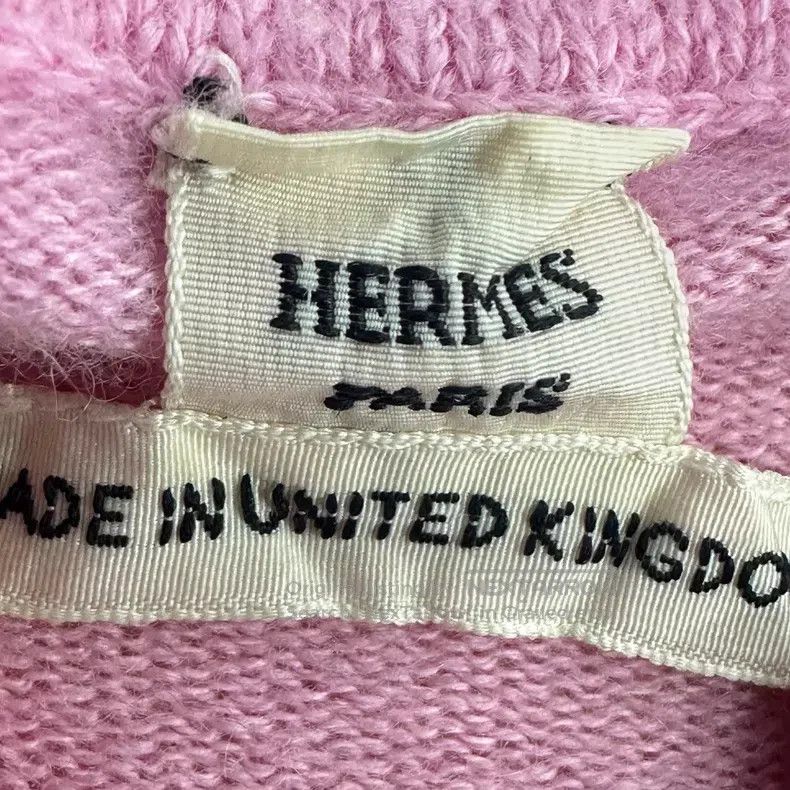Hermes Hermes Pink Knitted Sweater Size XXS / US 00 / IT 34 - 3 Thumbnail
