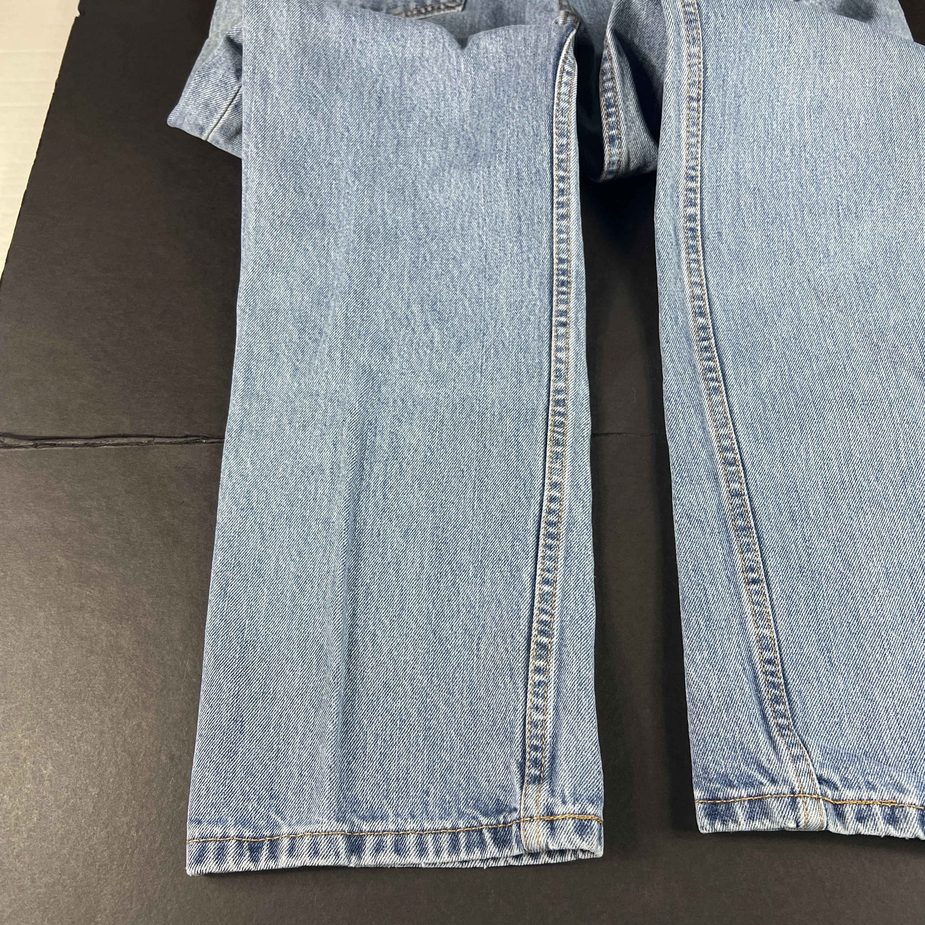 Levi's Levi's Jeans 505 Straight Leg Blue Faded Cotton Denim Size US 32 / EU 48 - 19 Thumbnail