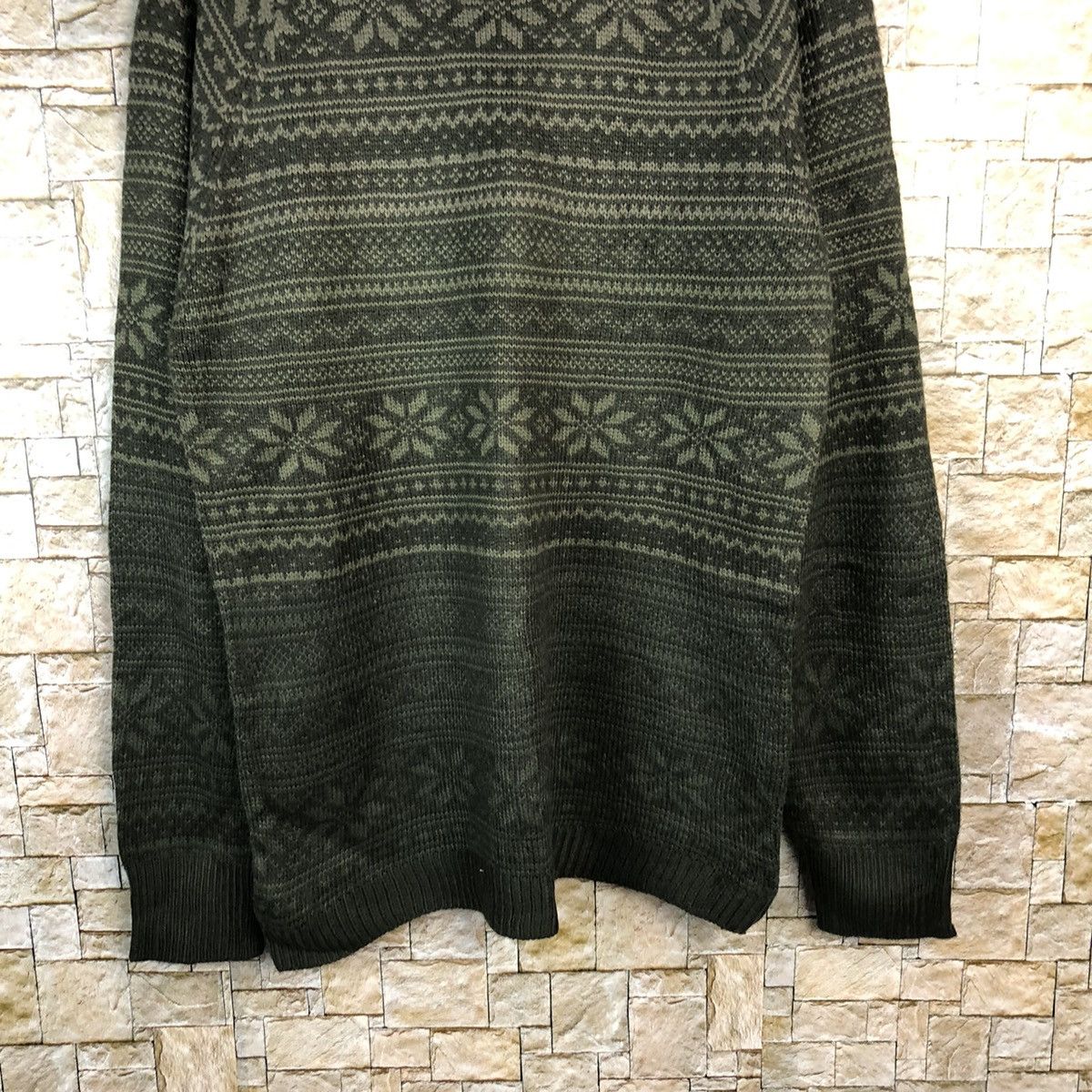 George × Homespun Knitwear × Japanese Brand George slim fit art design Brown Knitwear #A1102 Size US M / EU 48-50 / 2 - 3 Thumbnail