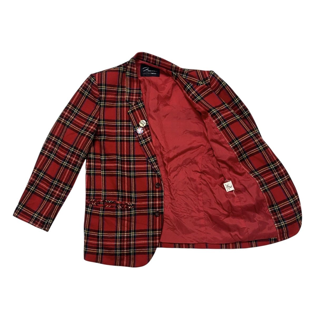 Seditionaries Punk style tartan wool jacket inpired seditionaries Size US M / EU 48-50 / 2 - 3 Thumbnail