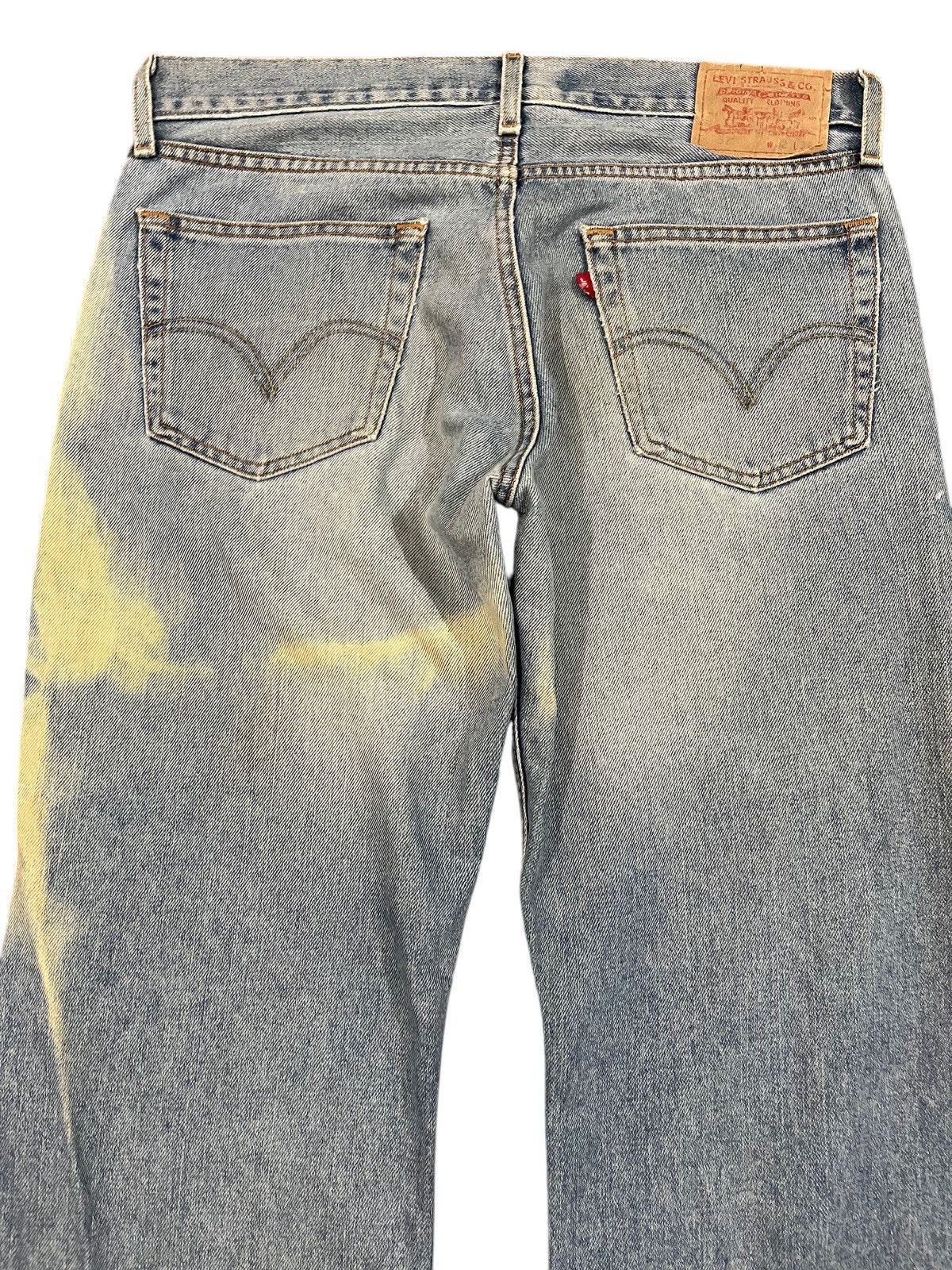 LVC × Levi's × Levi's Vintage Clothing Vintage Levi’s 529 Low Rise Straight Distressed Denim Size US 34 / EU 50 - 9 Thumbnail