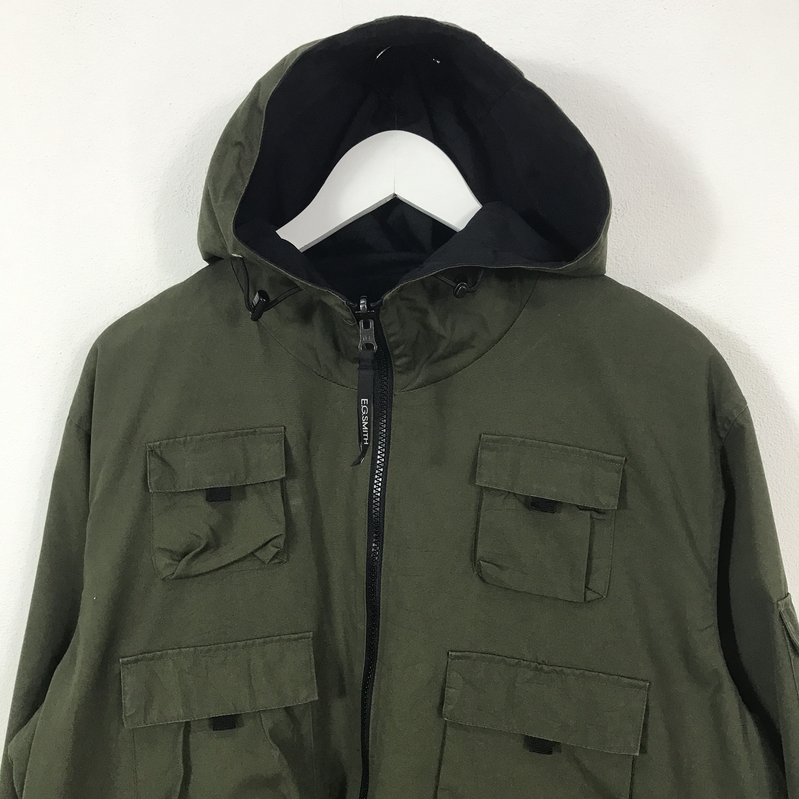 Japanese Brand Tactical Pocket eg smith jacket K52B21 Size US L / EU 52-54 / 3 - 2 Thumbnail
