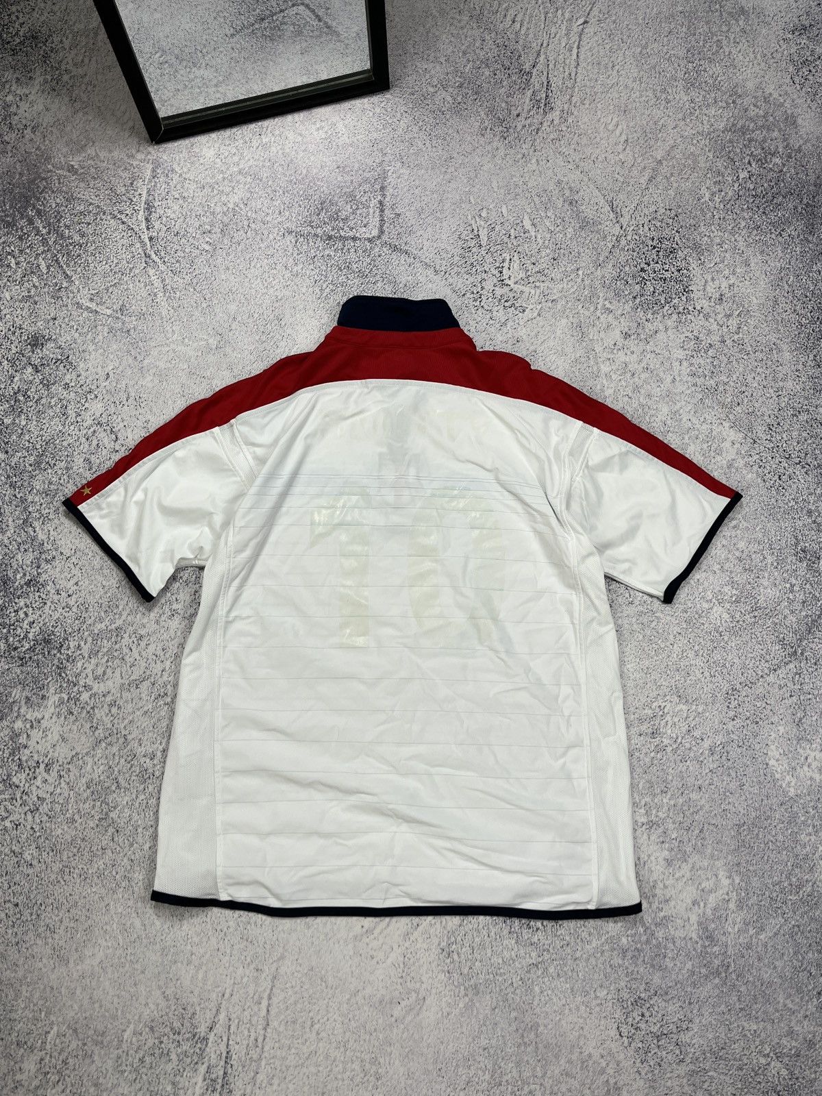 Umbro Vintage Umbro England 2003/05 Soccer Jersey Home Shirt Size US XXL / EU 58 / 5 - 11 Thumbnail