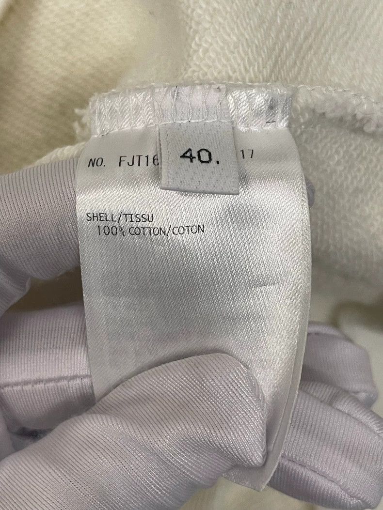 Thom Browne Thom Browne White cotton hoodie Size US XXS / EU 40 - 6 Thumbnail