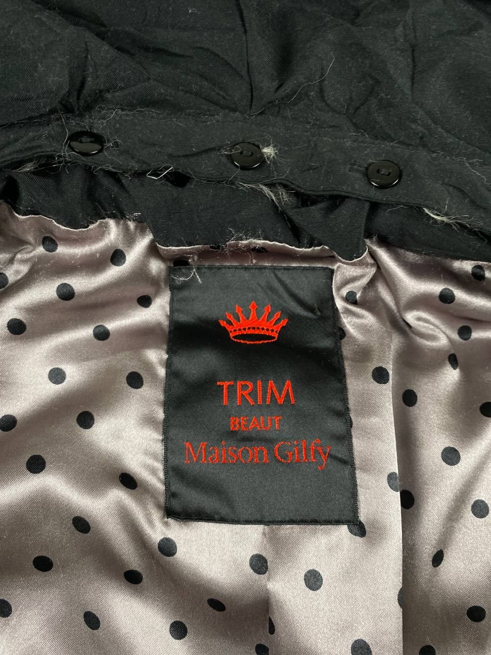Japanese Brand maison gilfy japanese brand long jacket fur hoody Size US M / EU 48-50 / 2 - 6 Thumbnail