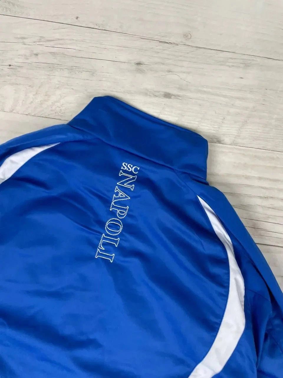 Macron Macron SSC Napoli 2009 2010 Track Jacket Football Soccer Size US S / EU 44-46 / 1 - 13 Thumbnail