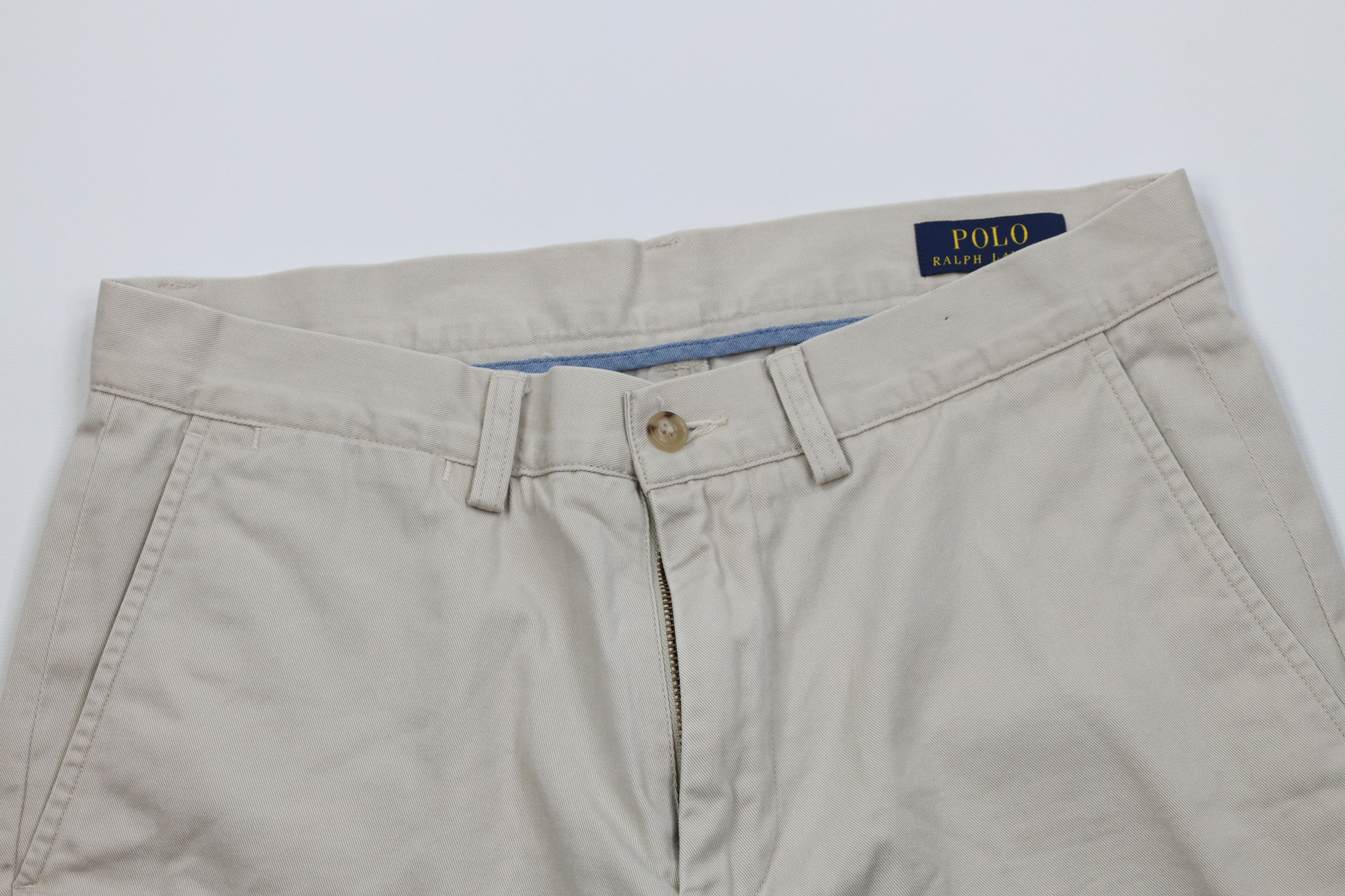 Polo Ralph Lauren Vintage Ralph Lauren Fit Above Knee Chino Shorts Beige Size US 30 / EU 46 - 2 Thumbnail
