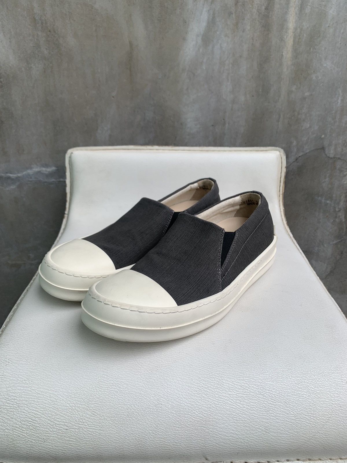 Rick Owens Drkshdw SS22 Dust Boat Ramones Size US 7 / EU 40 - 3 Thumbnail