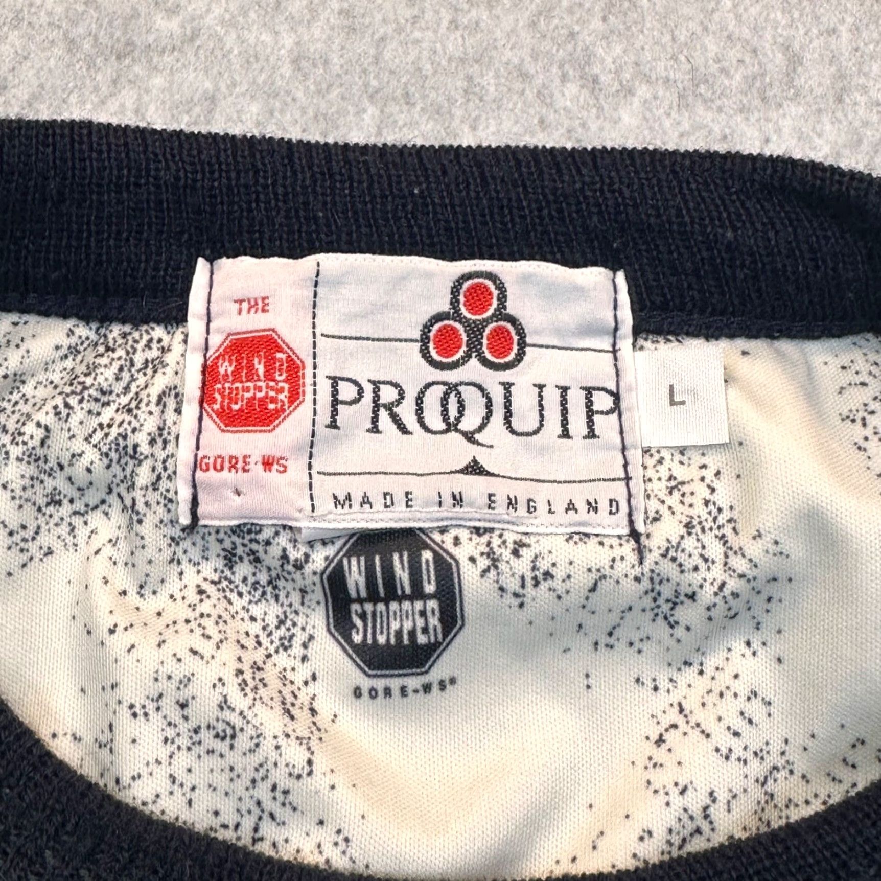 Vintage VINTAGE ProQuip Wind Stopper Golf Sweater Wool Gore-WS Lined Plaid Mens Large Size US L / EU 52-54 / 3 - 5 Thumbnail