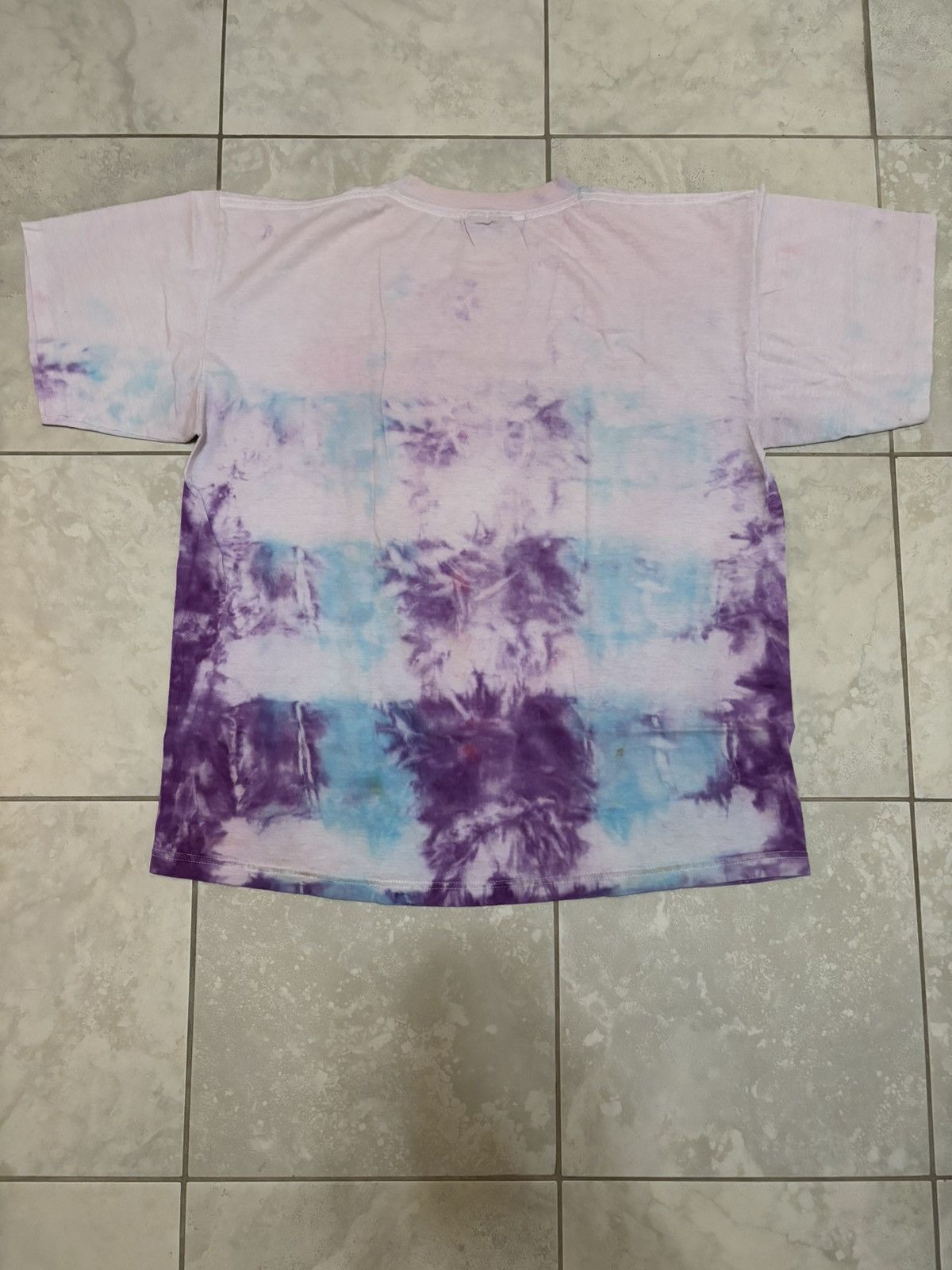 Vintage Rare vintage 90s Dennis Rodman Friends & Family tie dye tee Size US XL / EU 56 / 4 - 9 Thumbnail