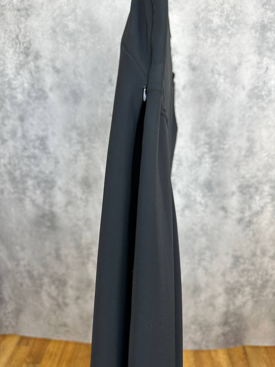 Sarah Pacini Sarah Pacini Sleeveless Black Midi Dress Strappy Shoulder Size S / US 4 / IT 40 - 6 Thumbnail