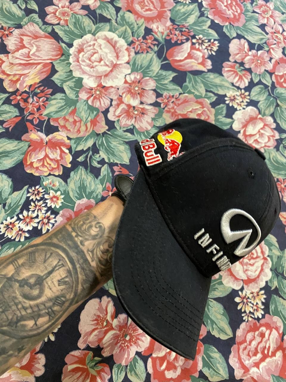 Vintage Hats black Vintage INFINITI x Red bull big logo Cap Y2K Size ONE SIZE - 7 Thumbnail