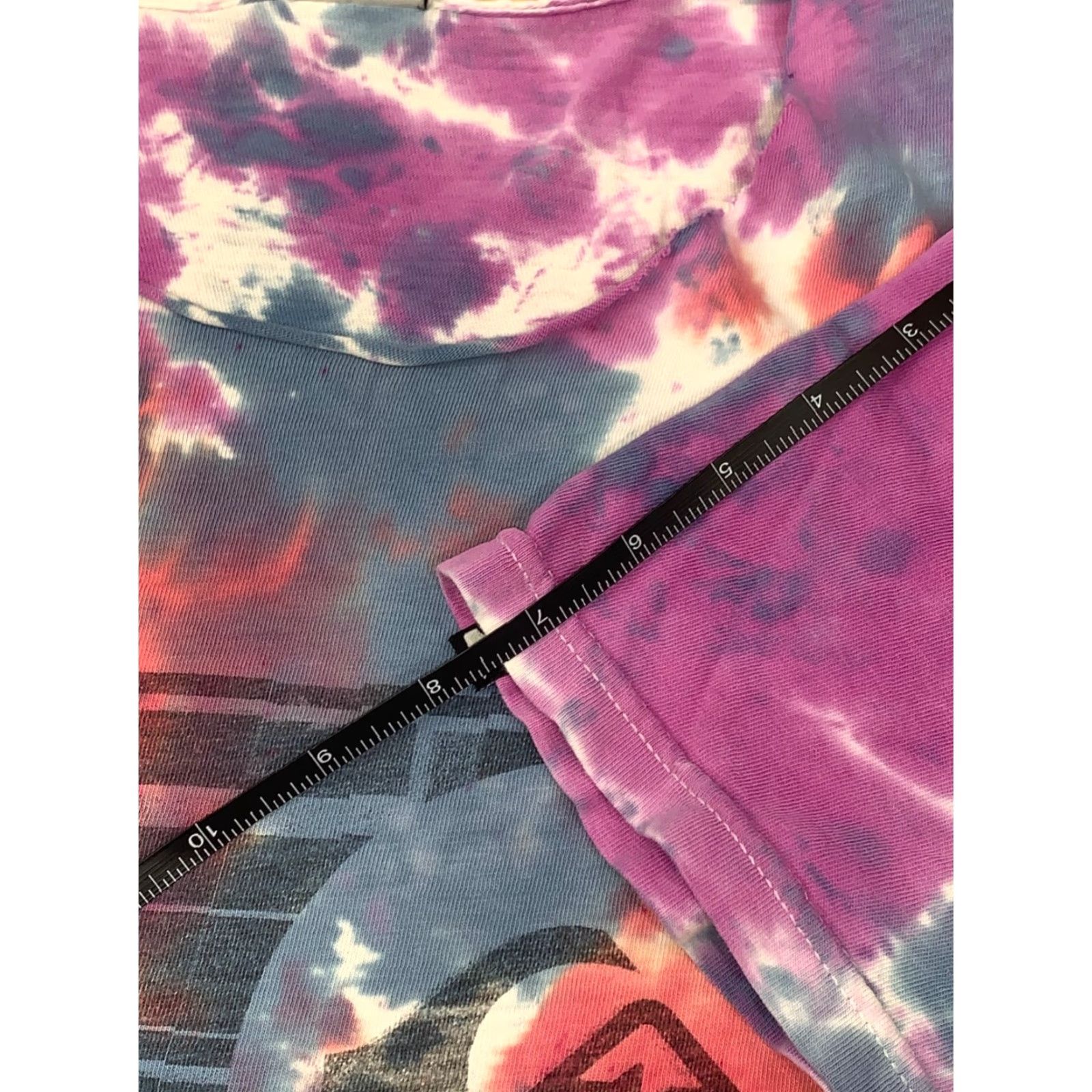 Quiksilver Womens Quiksilver T Shirt Short Sleeve Multicolor Beach S Surf Tie Dye Size S / US 4 / IT 40 - 6 Thumbnail