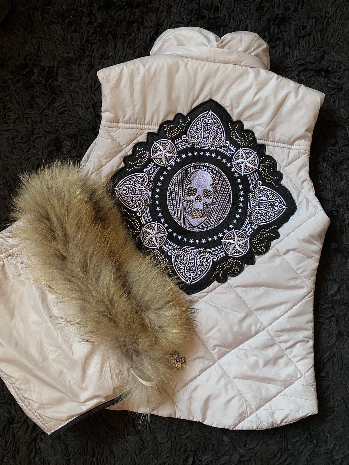 Philipp Plein Philipp Plein Fur Vest Size US M / EU 48-50 / 2 - 2 Thumbnail