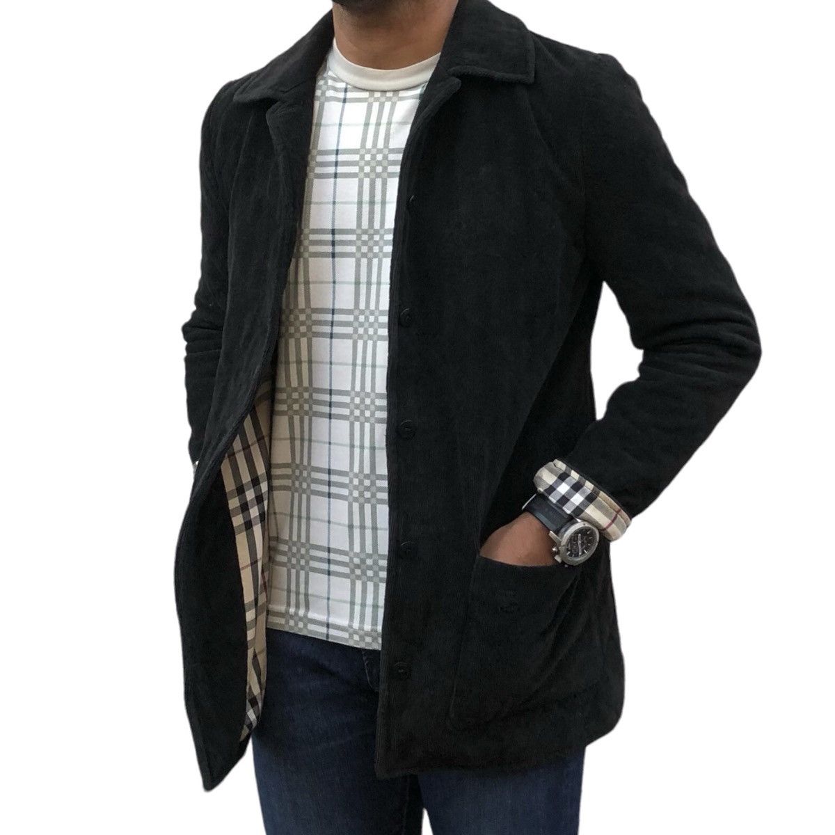 Burberry Burberry London Barcelona Conduray Lined Novacheck Jacket Size US M / EU 48-50 / 2 - 2 Thumbnail