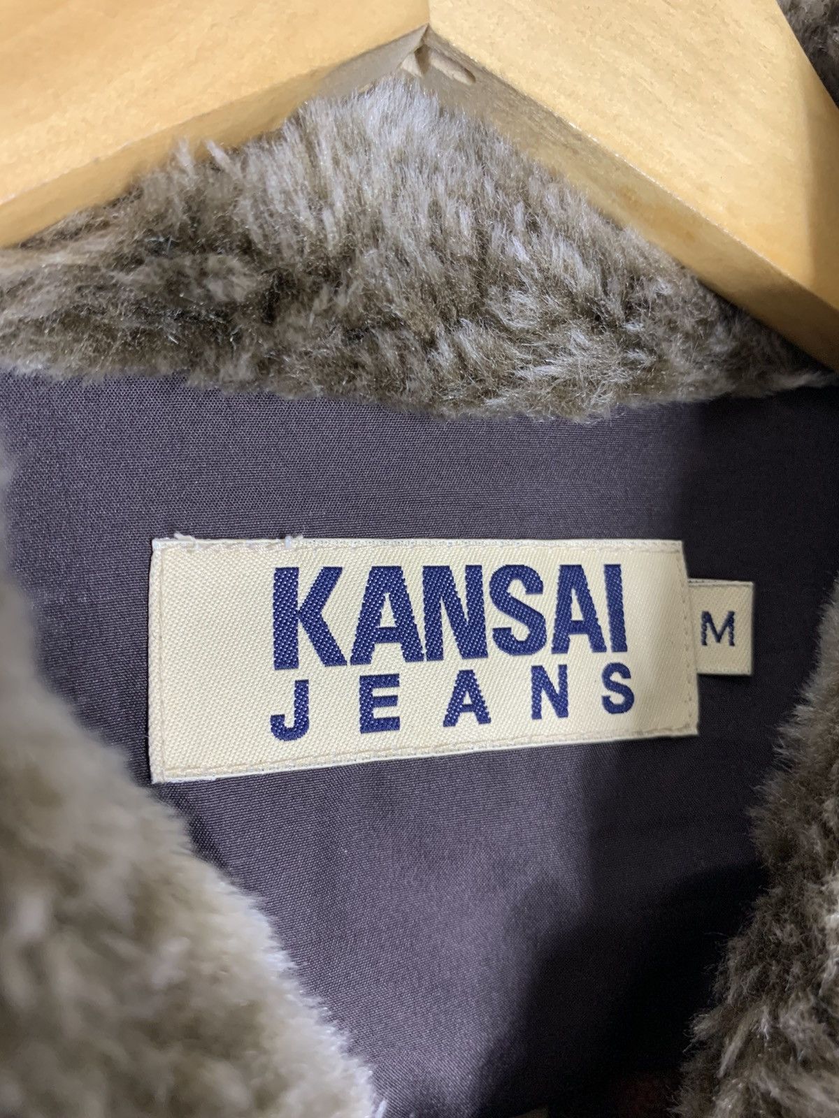 Japanese Brand × Kansai Yamamoto Vintage KANSAI JEANS Wool American Casual Jacket Size US M / EU 48-50 / 2 - 7 Thumbnail