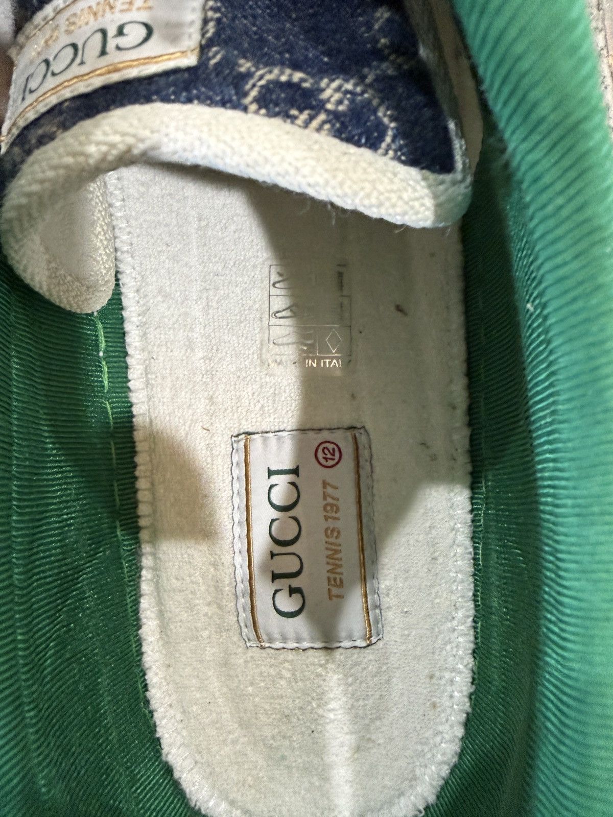 Gucci Gucci Blue Jean Tennis 1977 Size US 12 / EU 45 - 6 Thumbnail